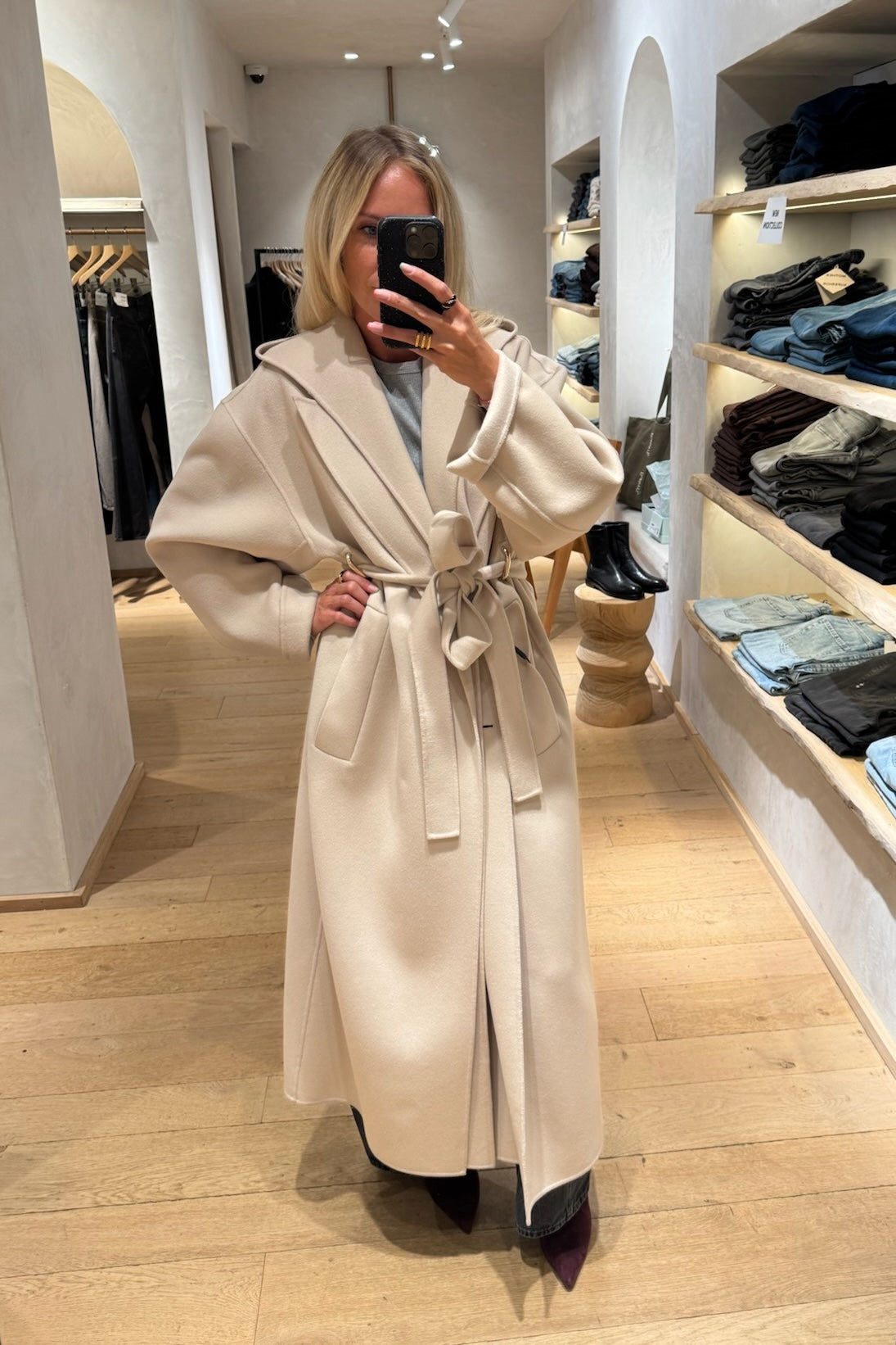 Manteau long OLMO