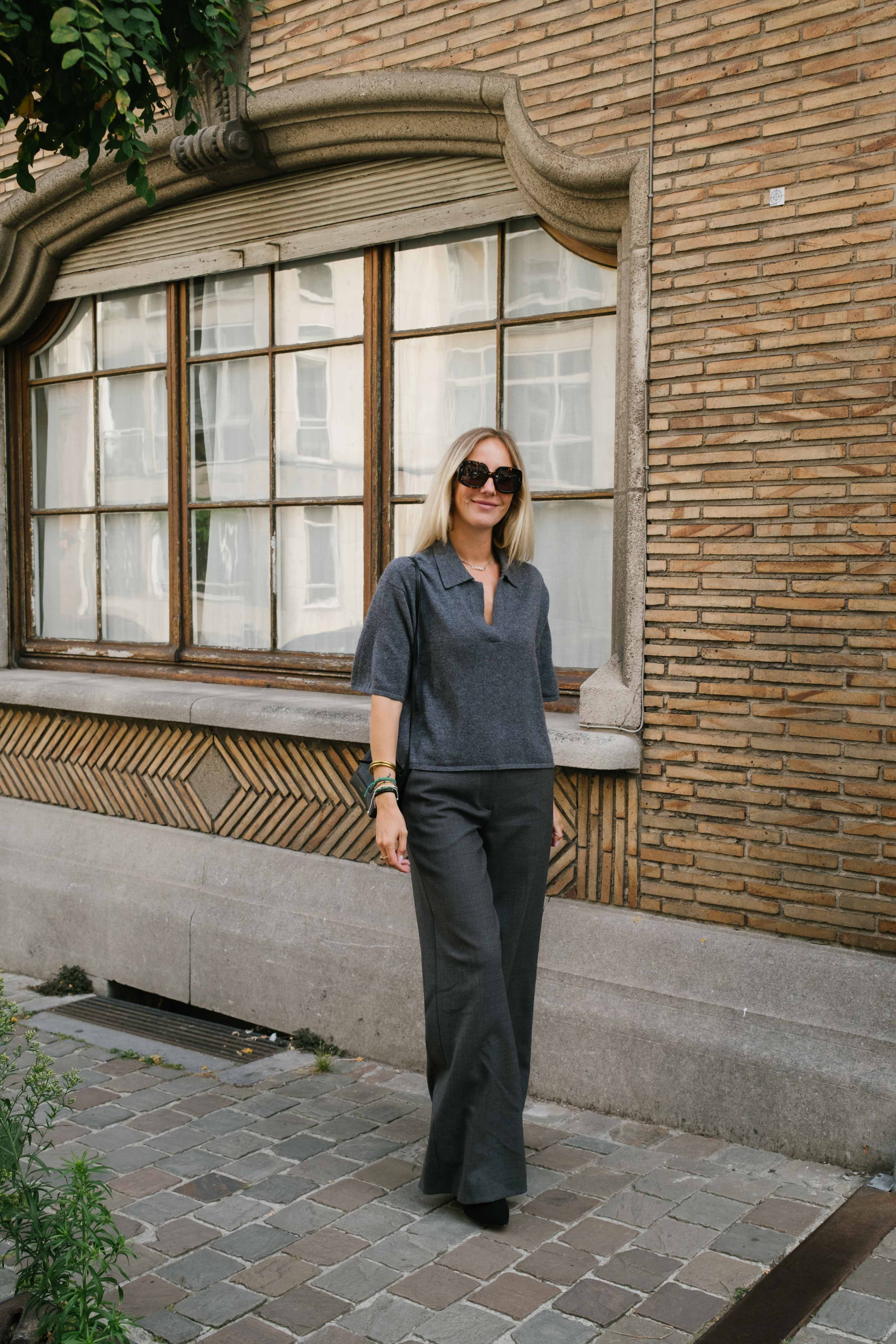 Pantalon Chino Palazzo 2 Pinces