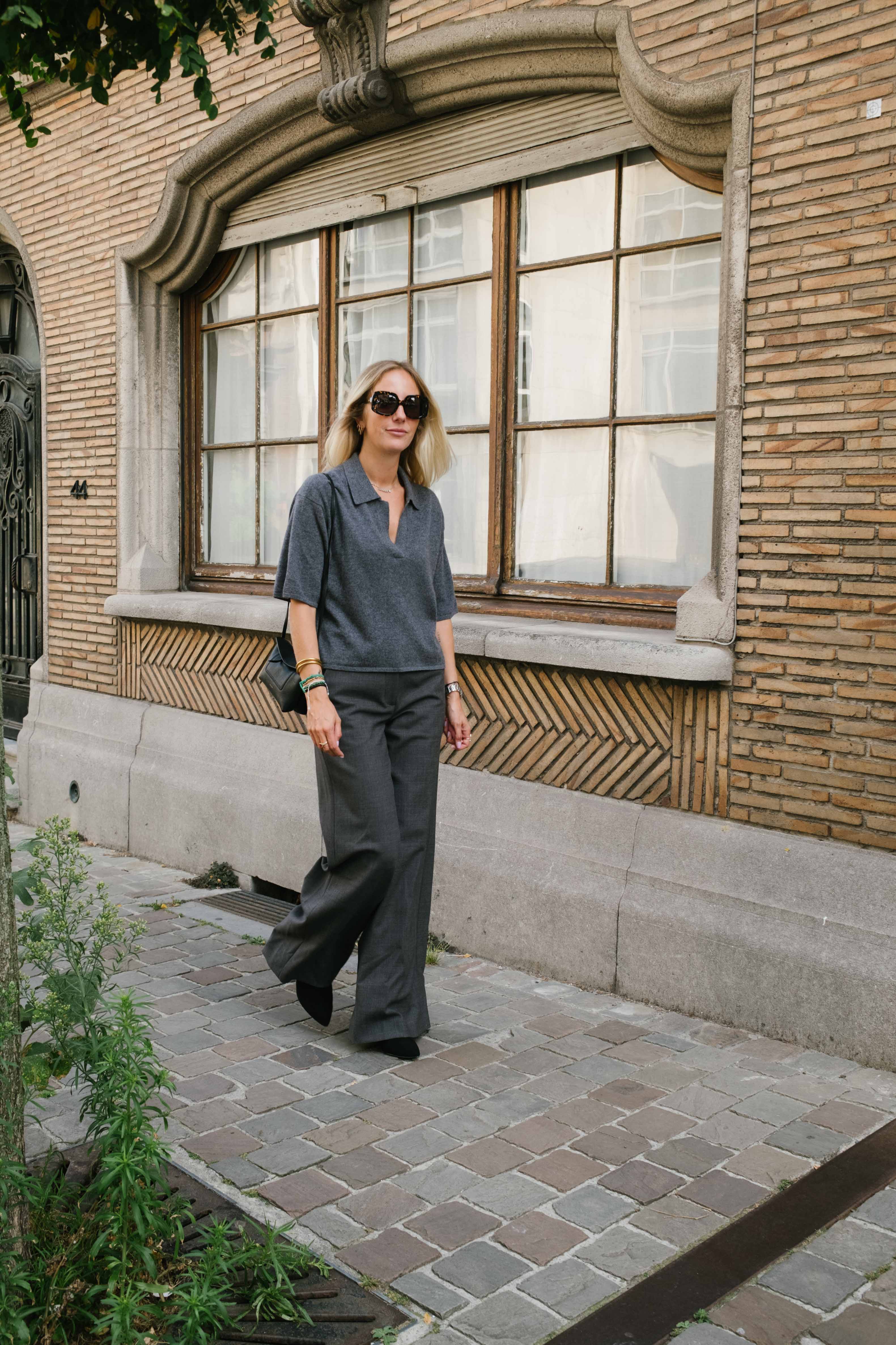 Pantalon Chino Palazzo 2 Pinces