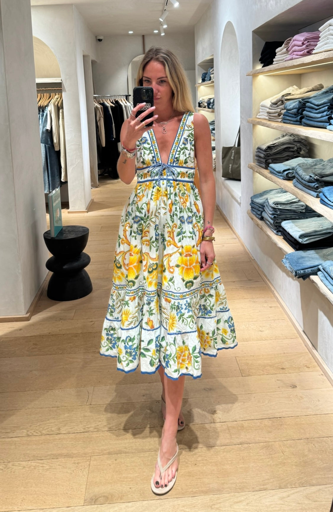 Robe longue Emily Floral