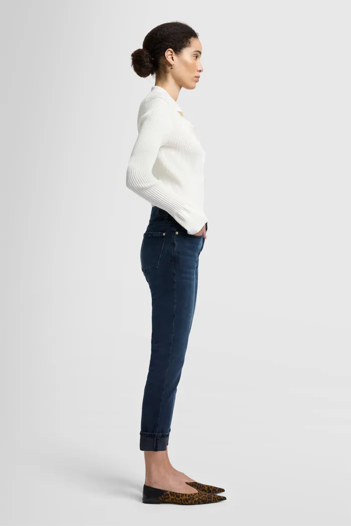 Relaxed skinny slim illusion jeans