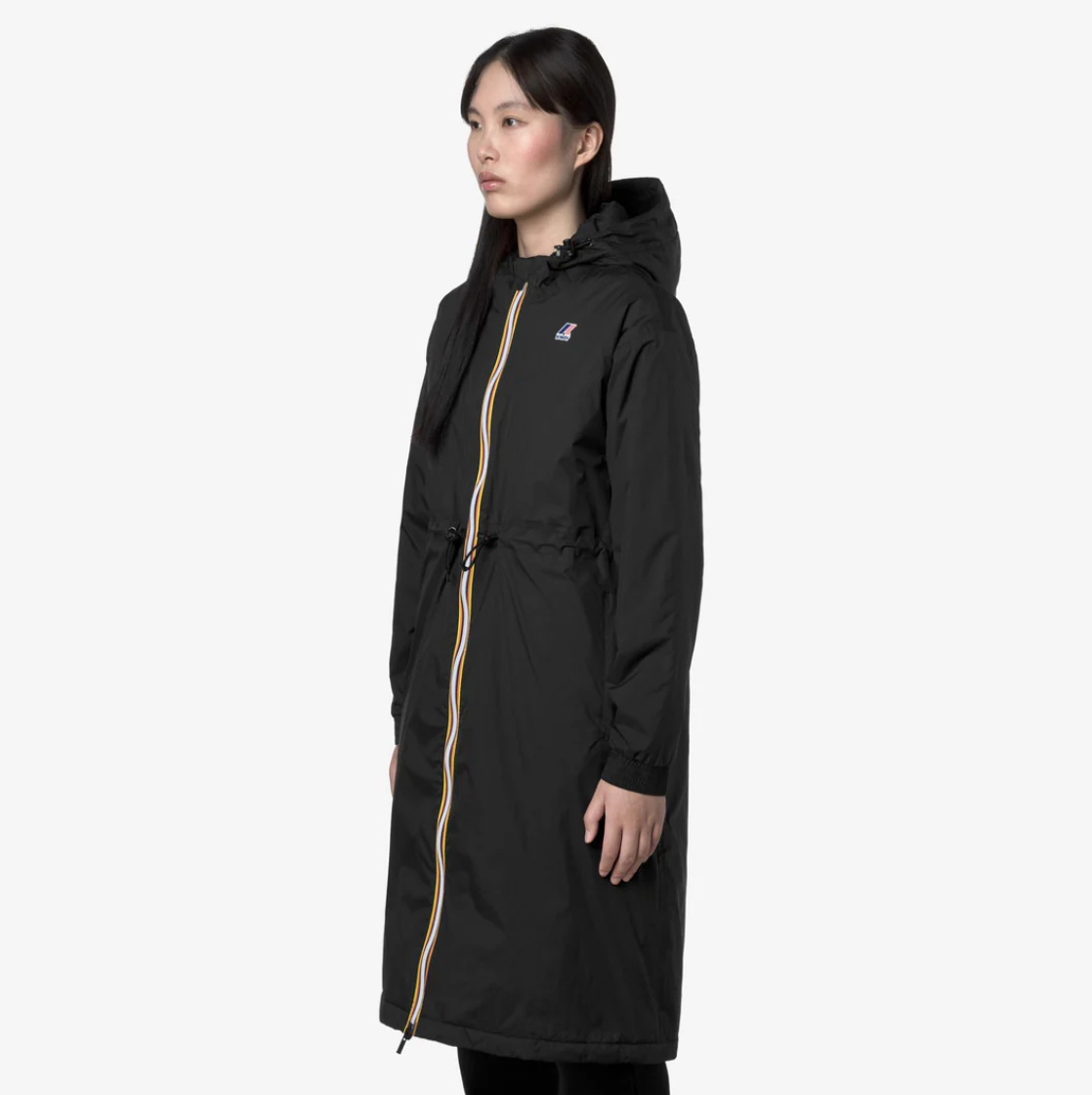 Veste longue capuche DELIA