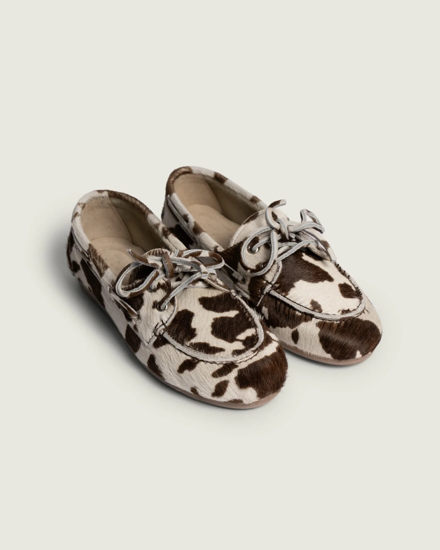Mocassin peau de vache