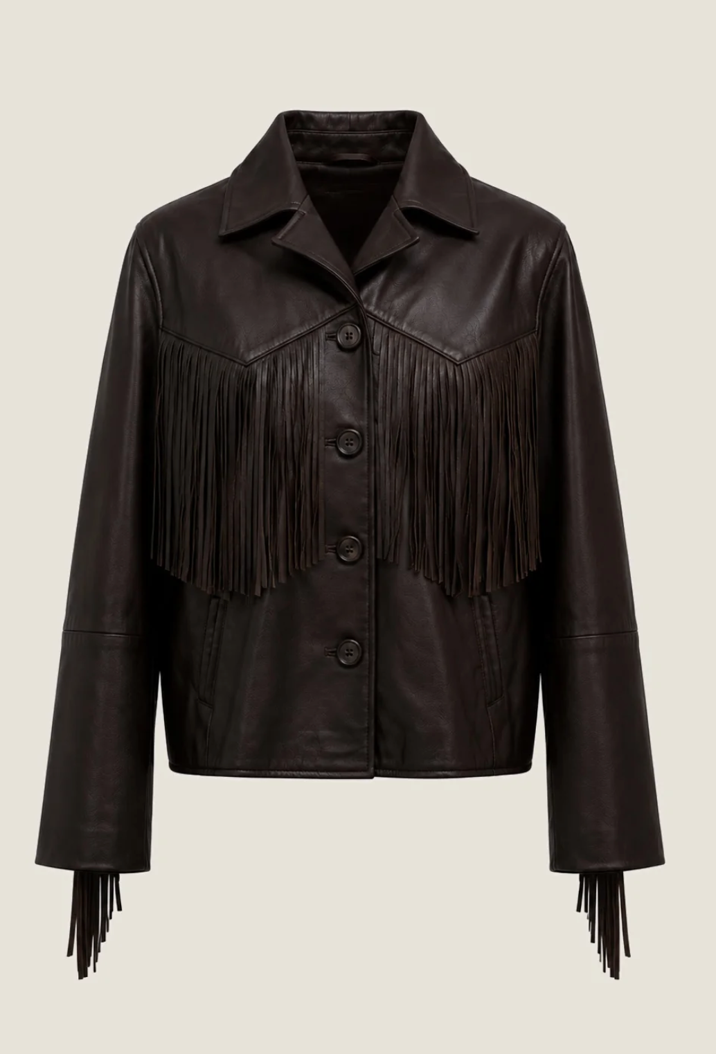 Veste W876 franges
