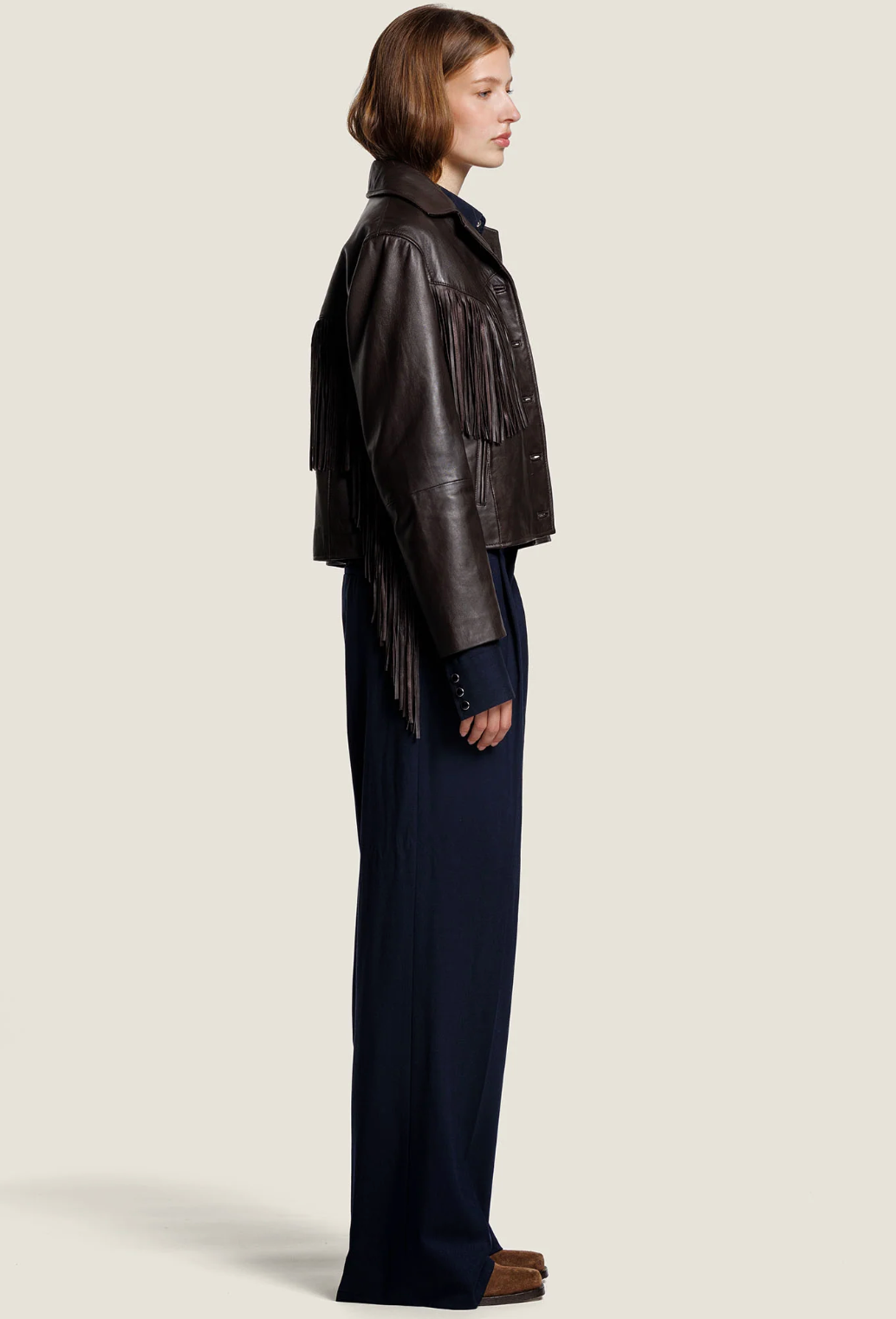 Veste W876 franges