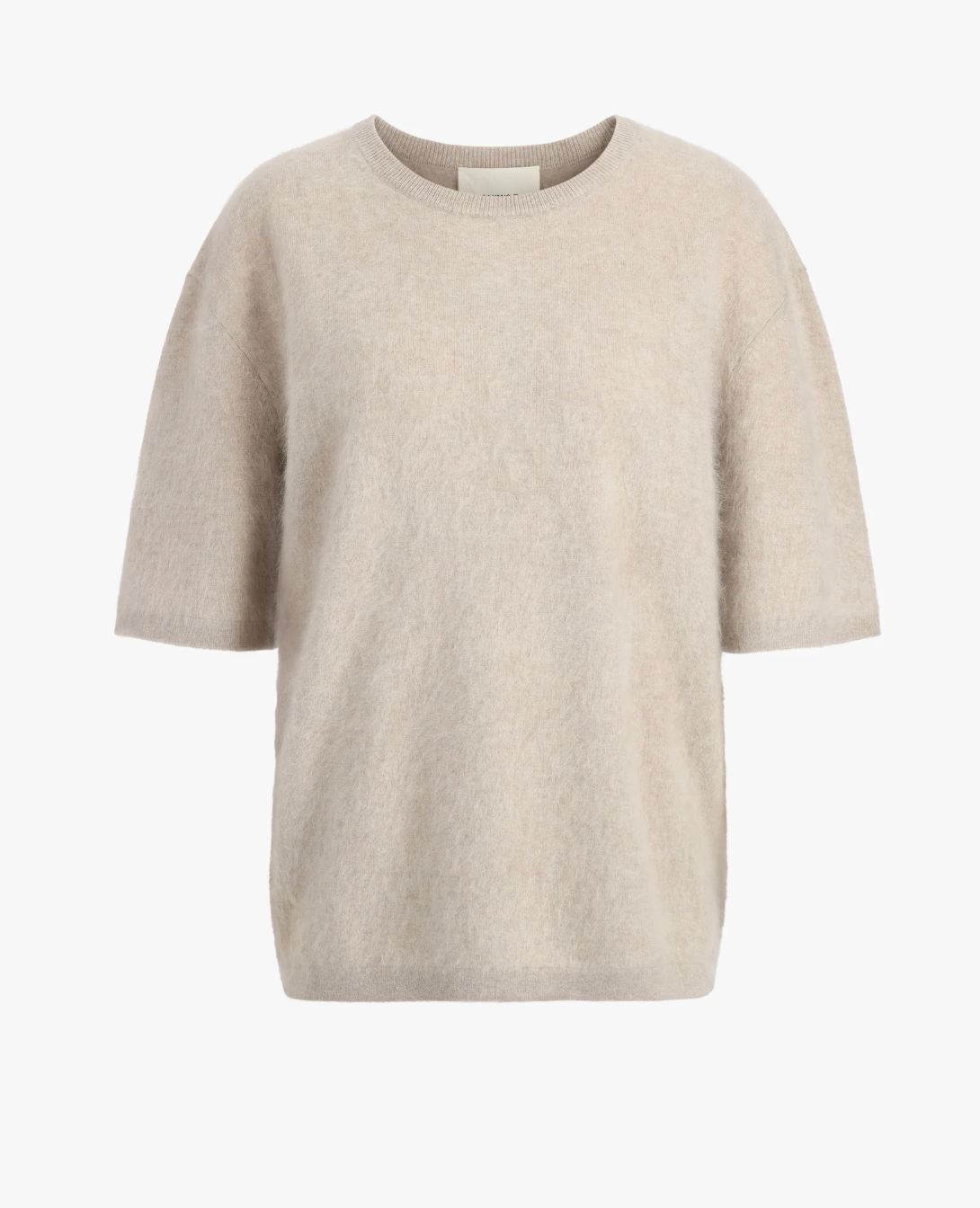 Pull Maren col rond Sand Brushed