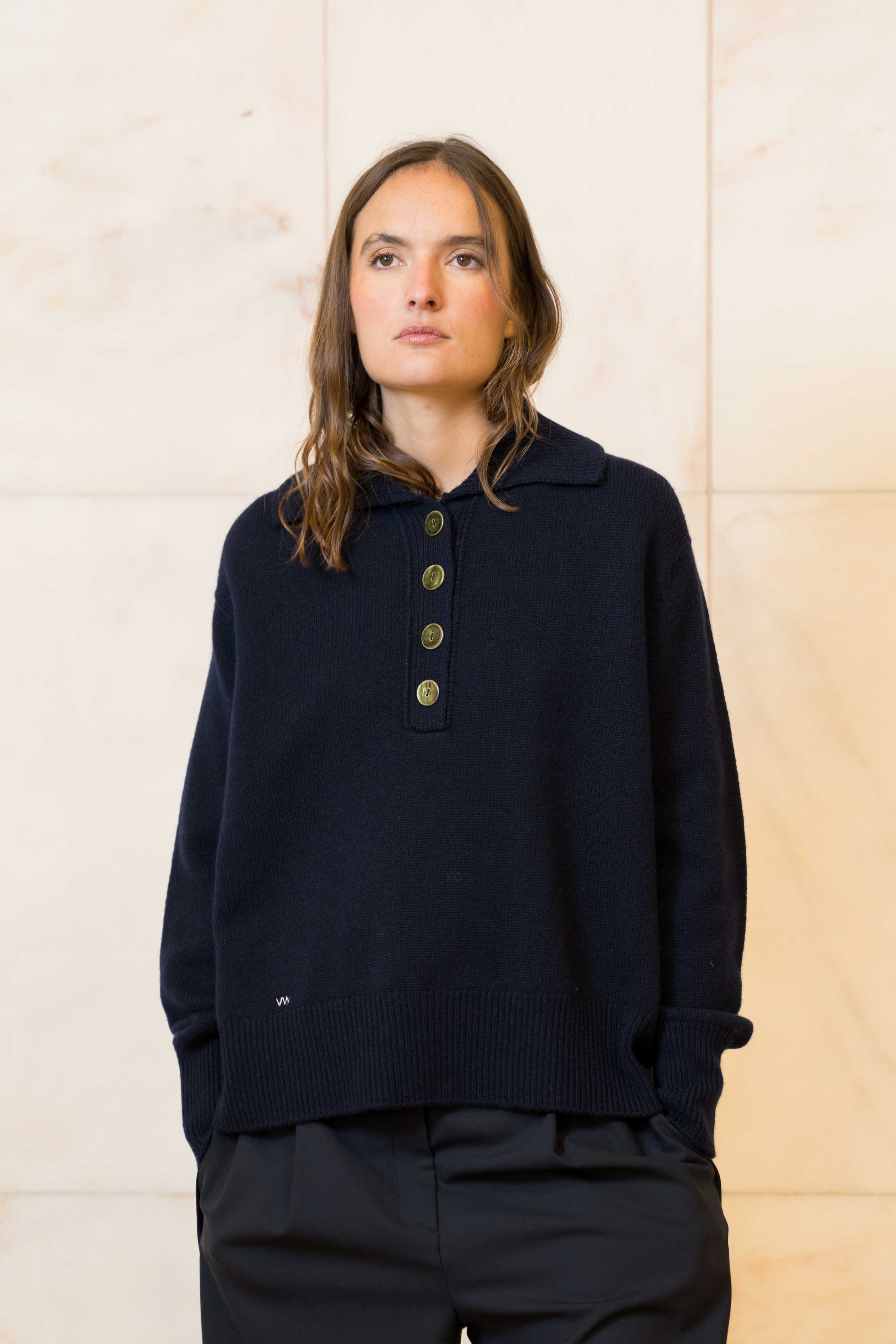 CAPITALISH polo sweater