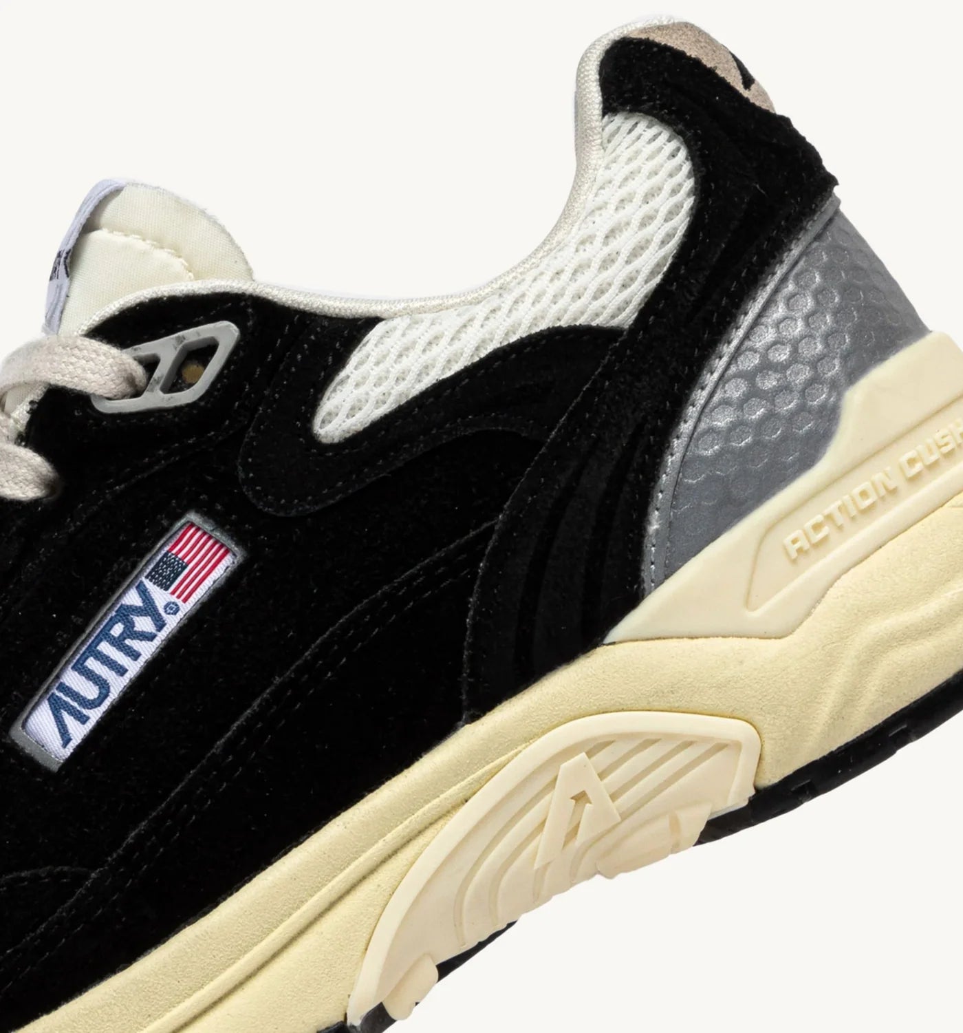 Baskets Hyperway Low noir & silver