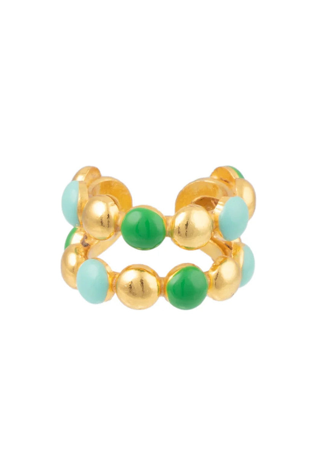 Bague Dots double