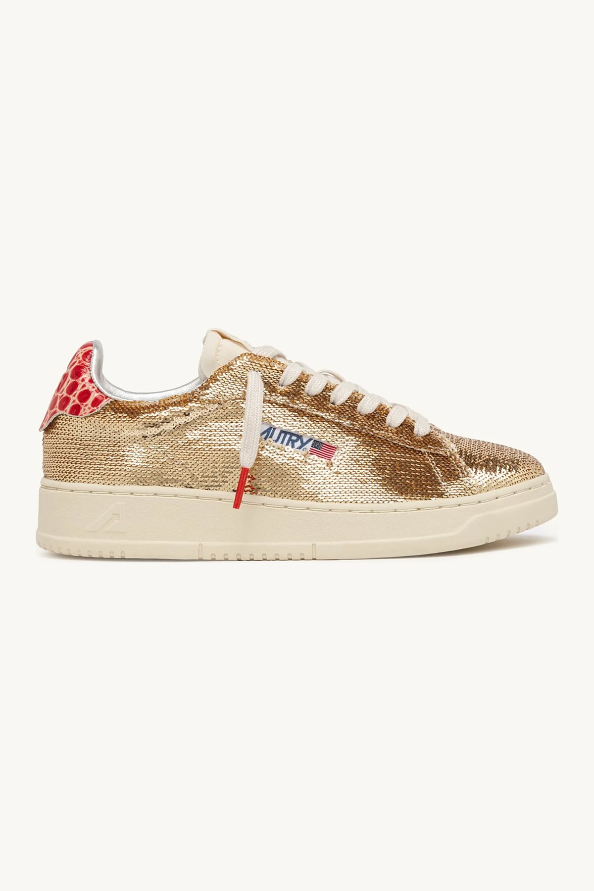 Sneakers Dallas Low Platinum Red