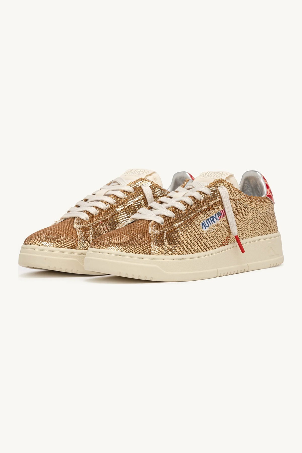 Sneakers Dallas Low Platinum Red