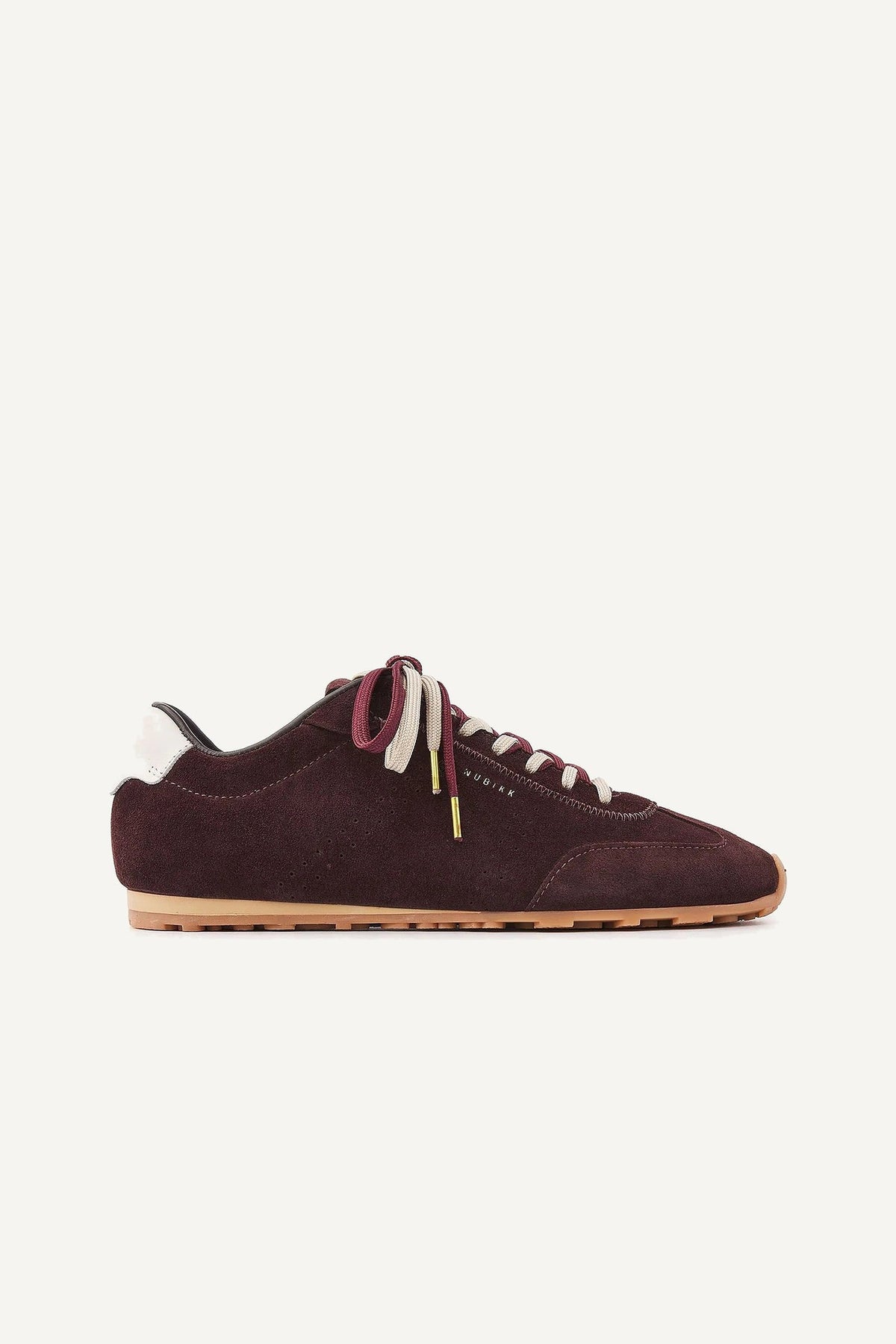 Baskets Billy Lou Suède Bordeaux