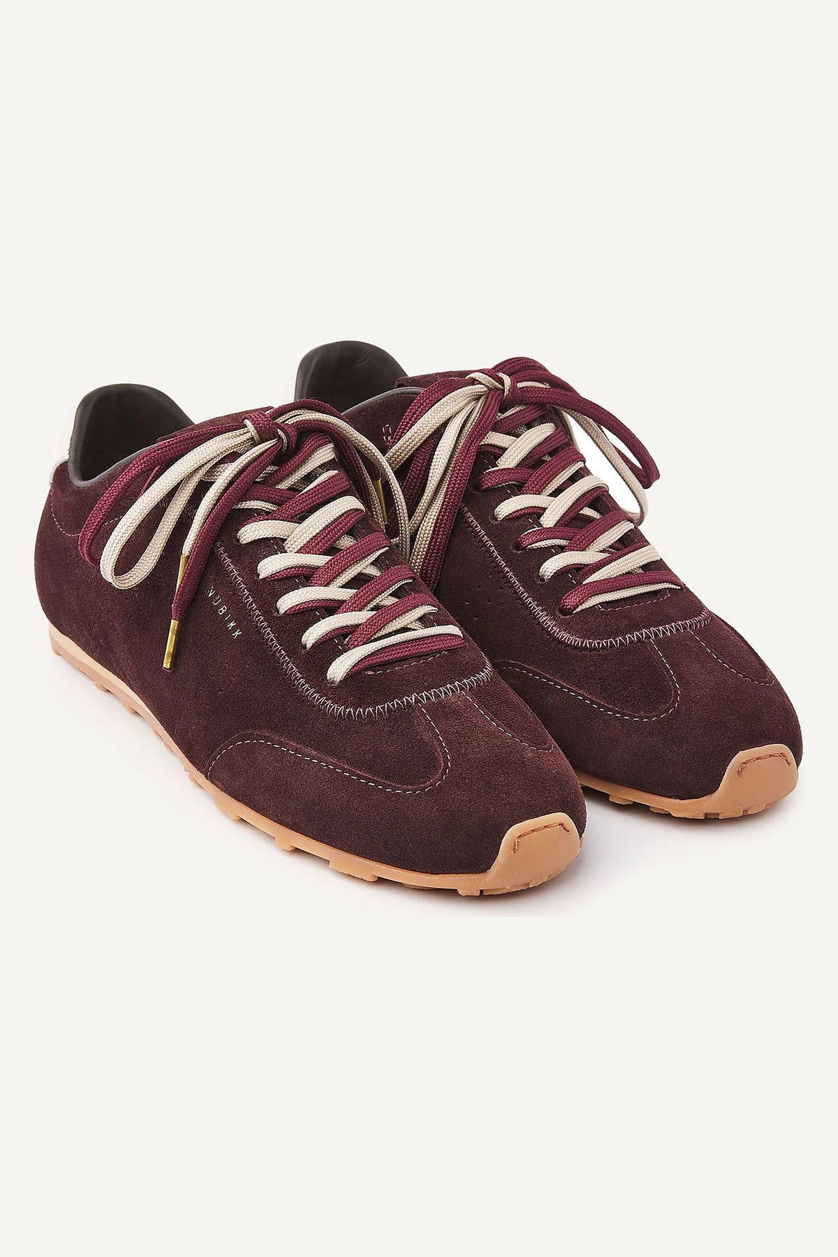 Baskets Billy Lou Suède Bordeaux