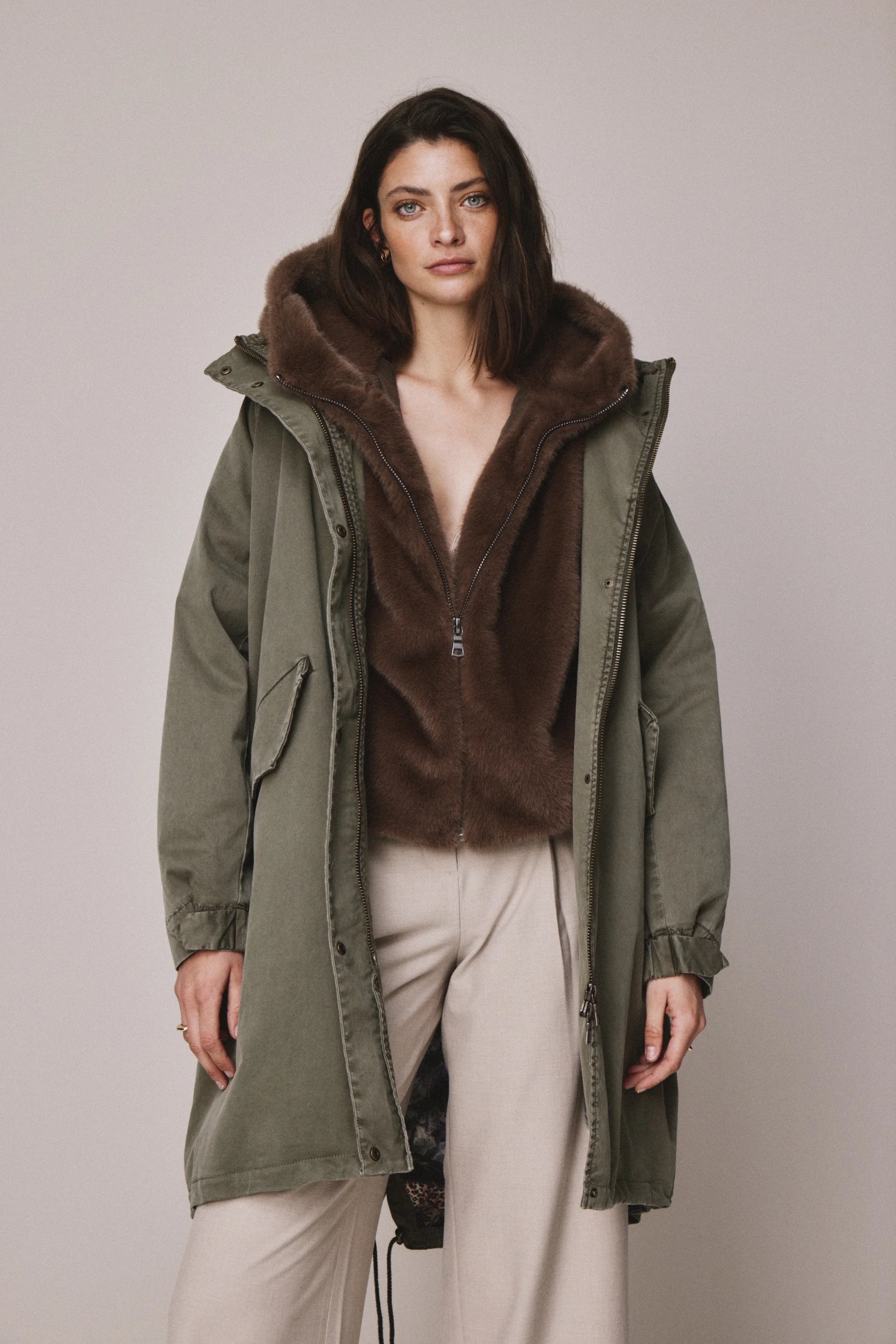 Longue parka