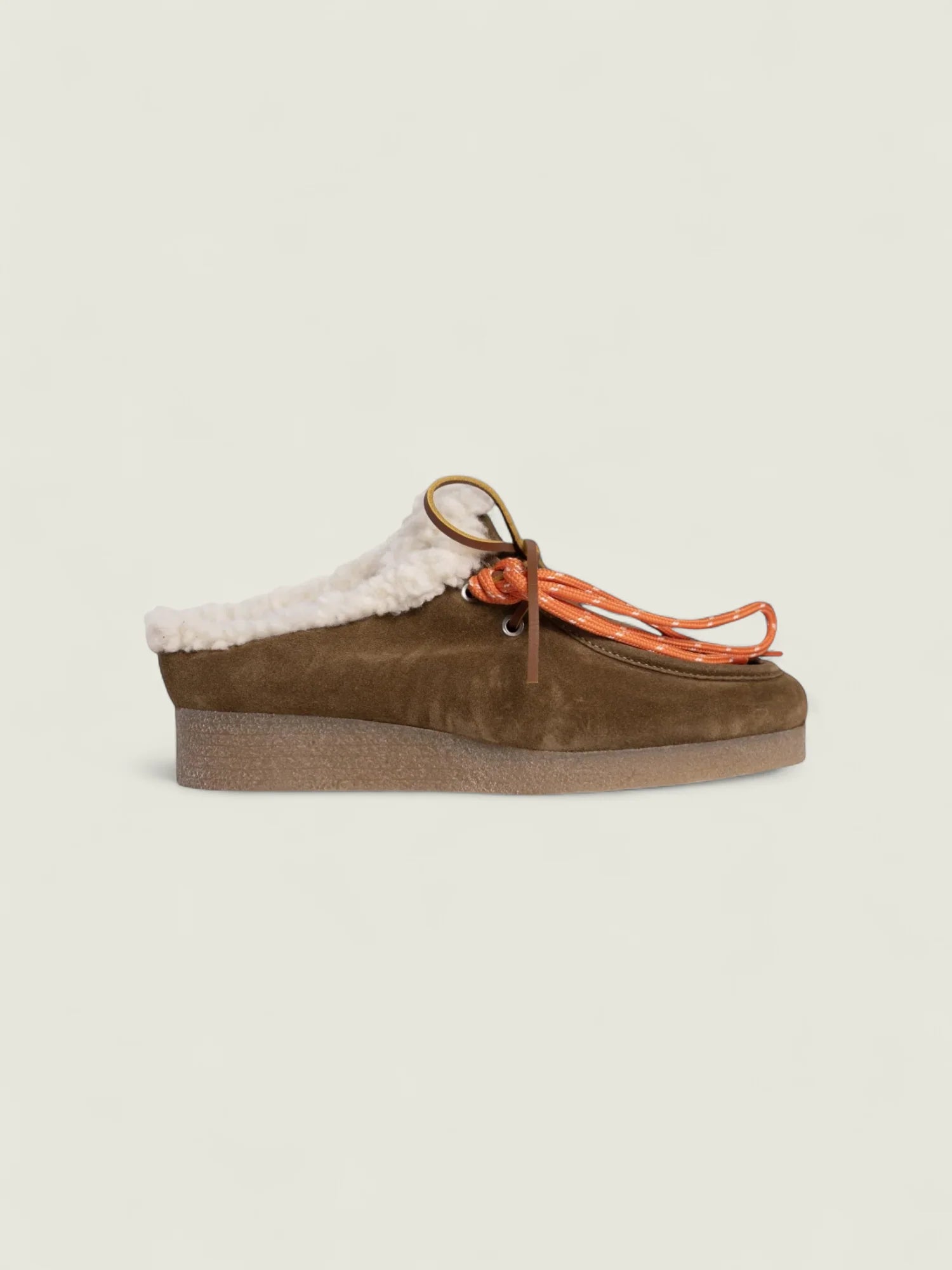 Mules DOLOMITI suede fourrées