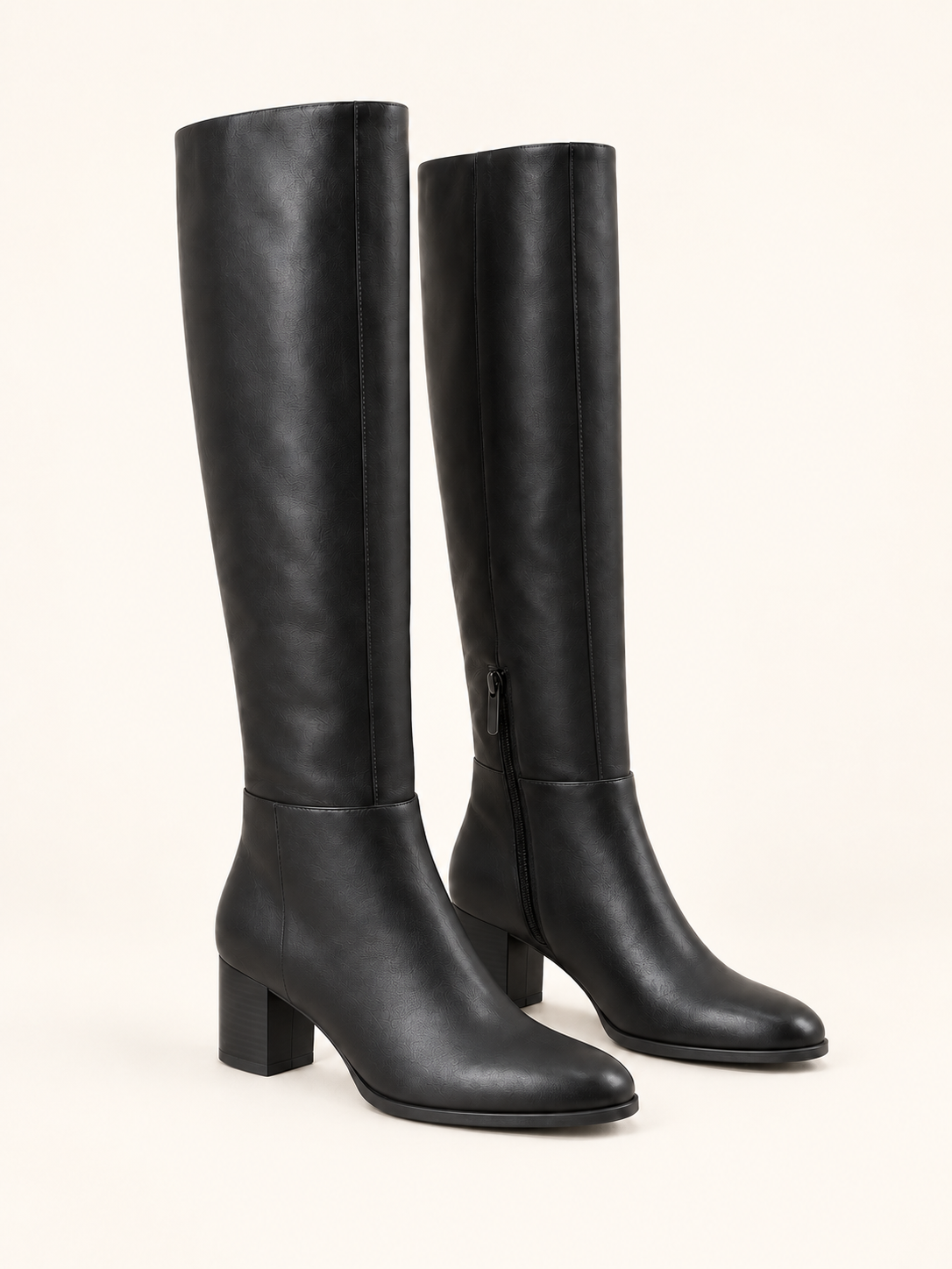 Bottes hautes à talons
