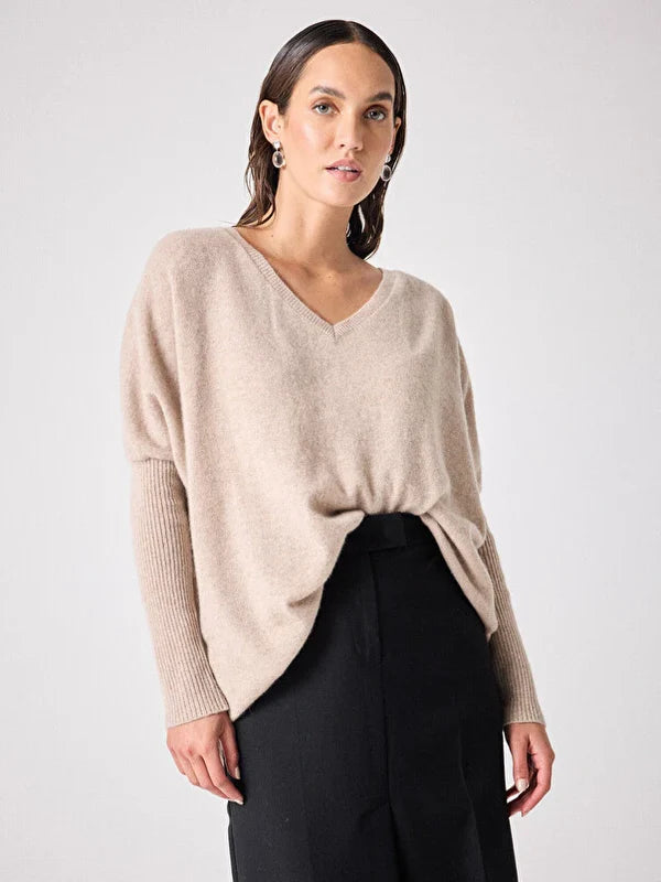 Pull oversize FAUSTINE