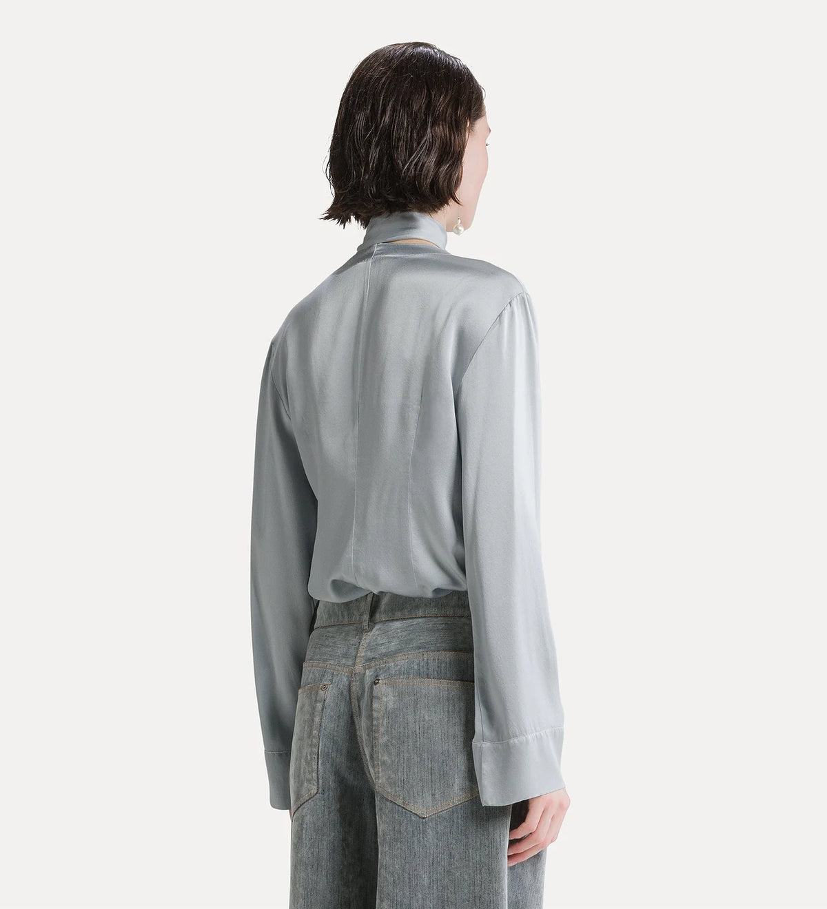Chemise avec écharpe