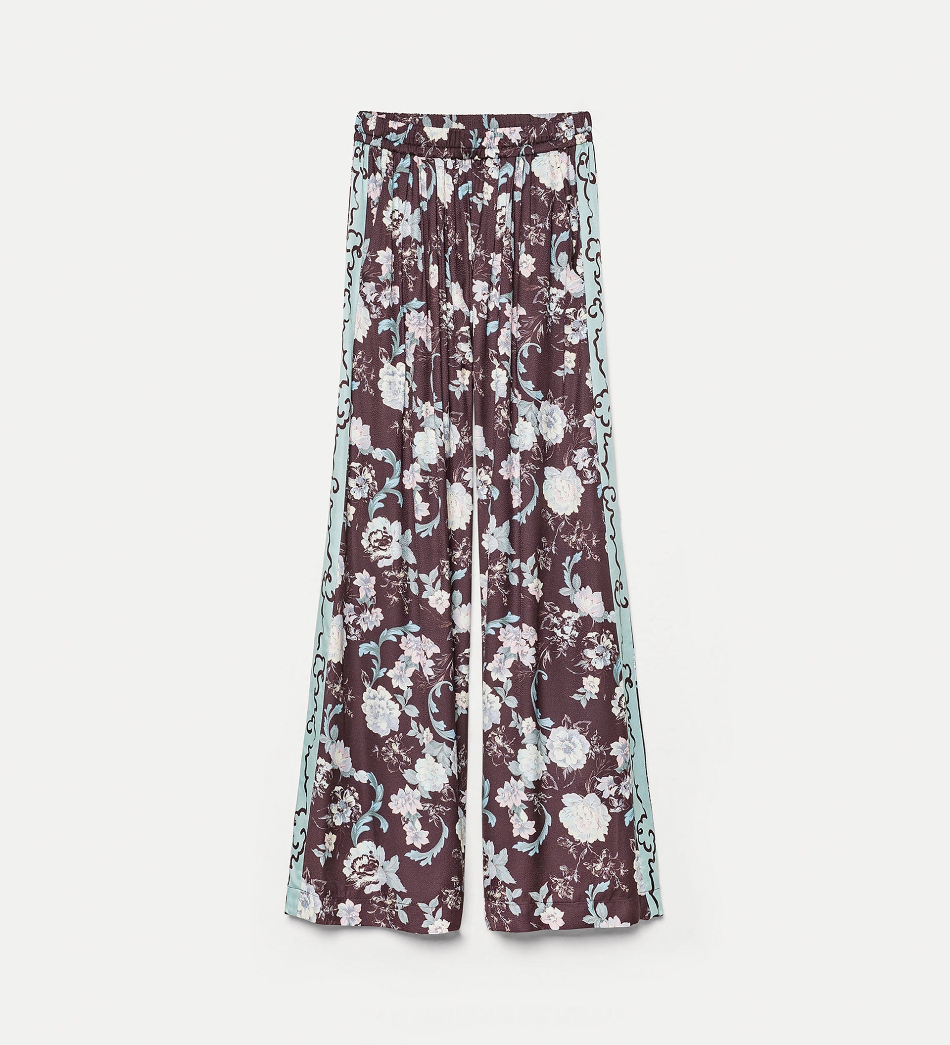 Pantalon print fluid