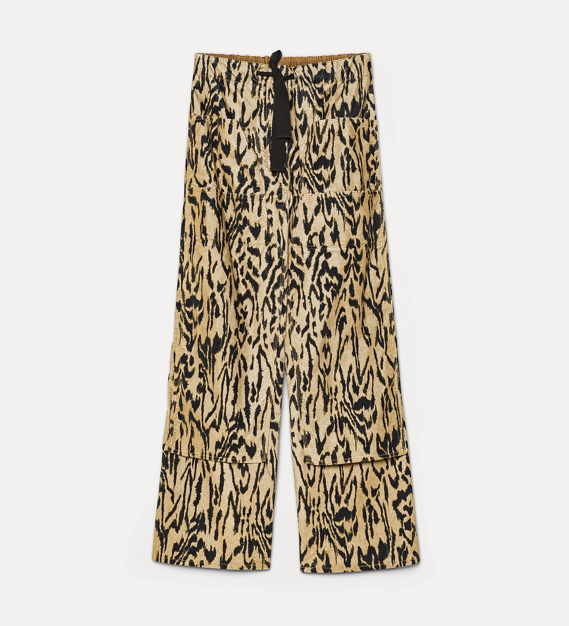 Pantalon print velvet