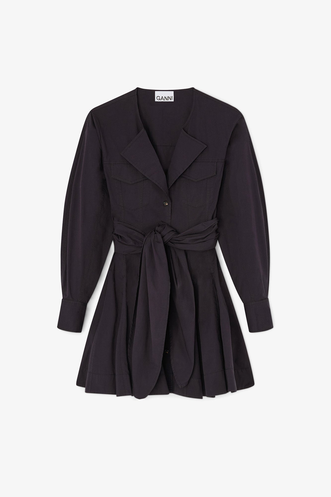 Robe chemise stretch