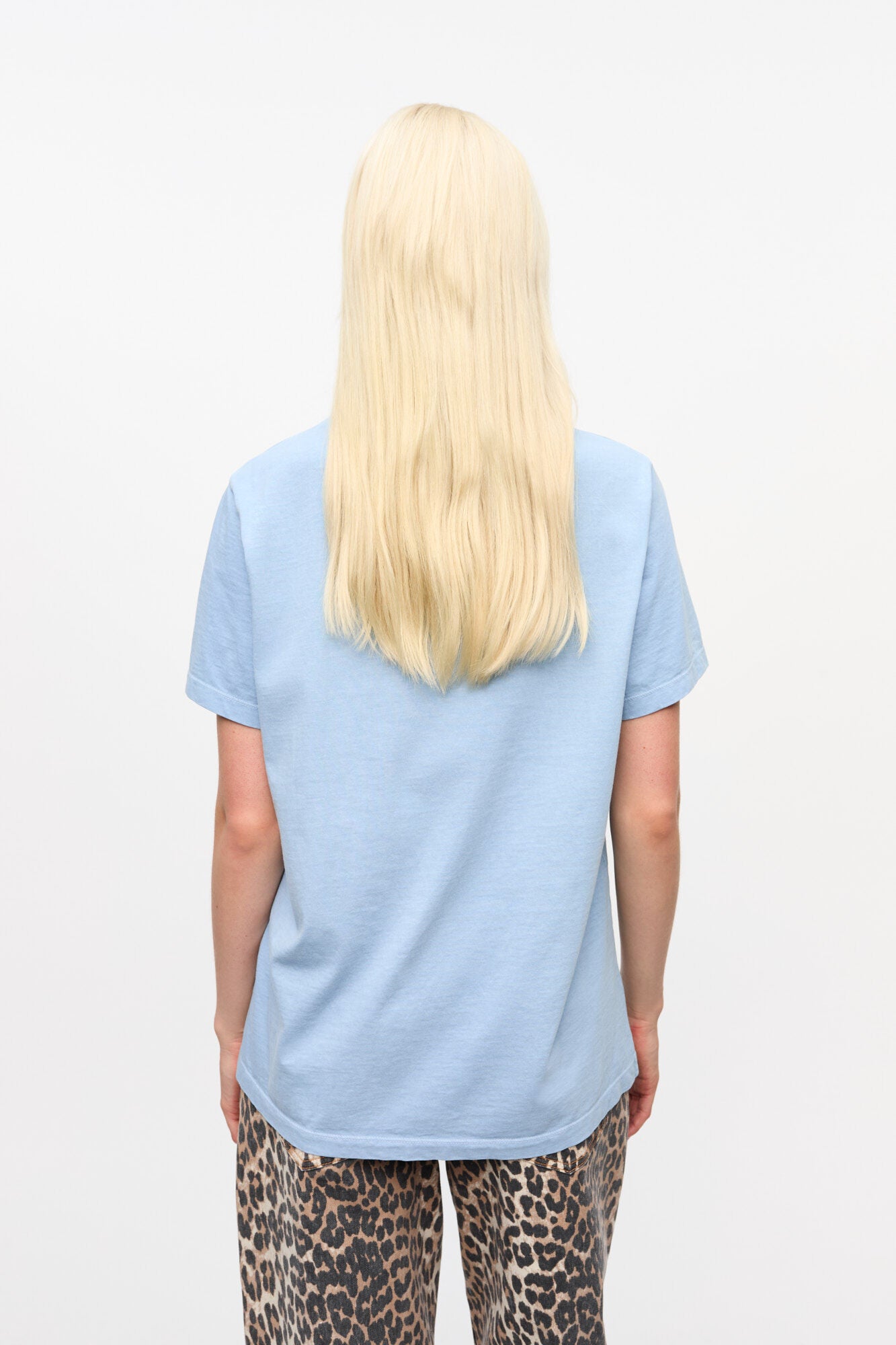 T-shirt Re-Cut Soft Chambray