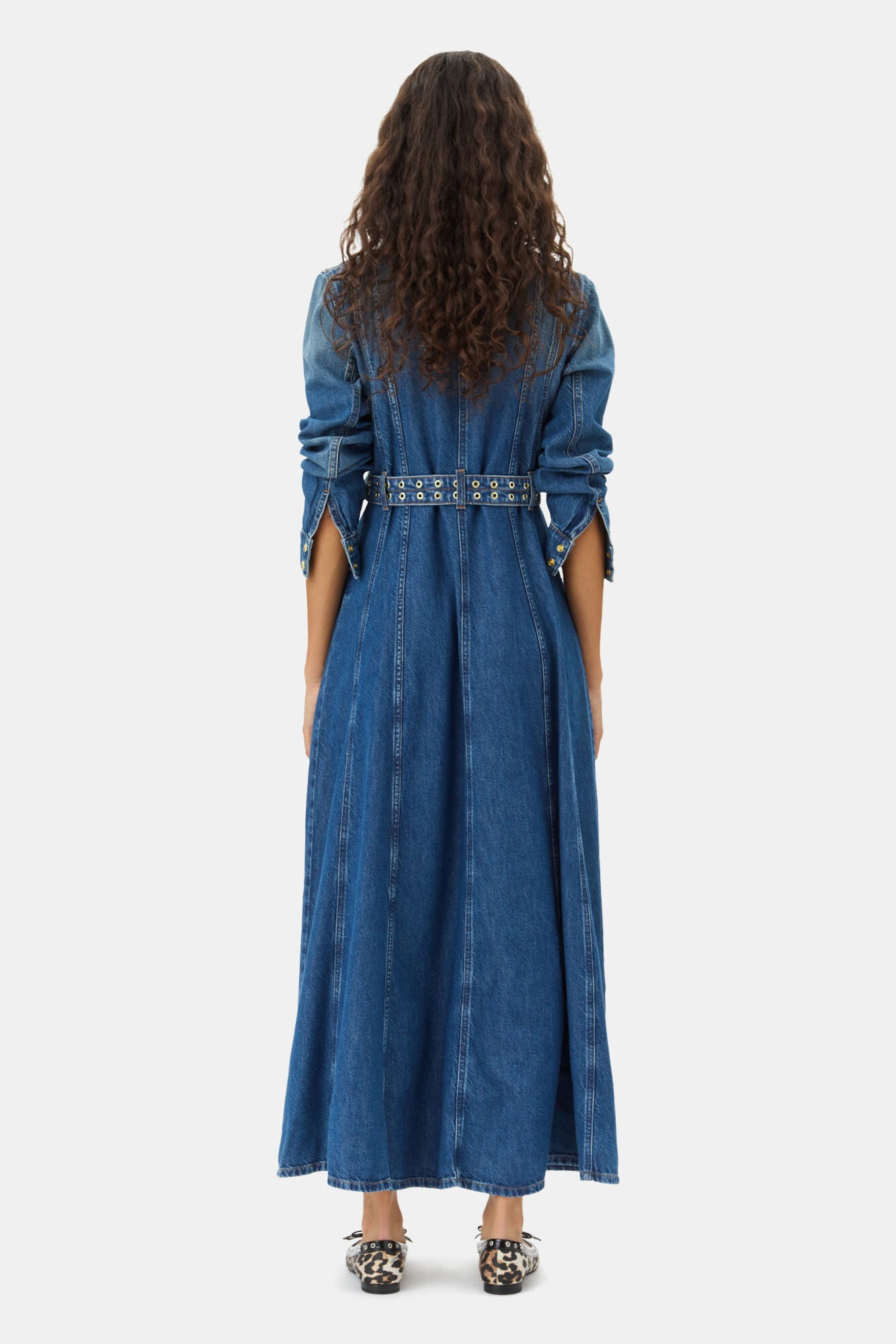 Robe maxi Denim GANNI