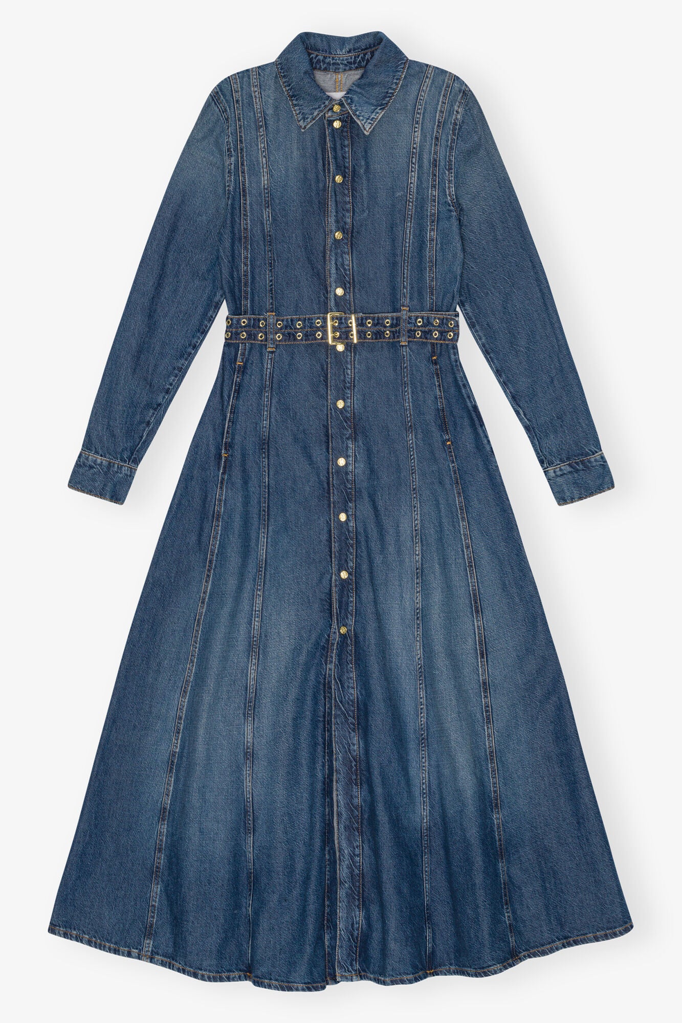 Robe maxi Denim GANNI