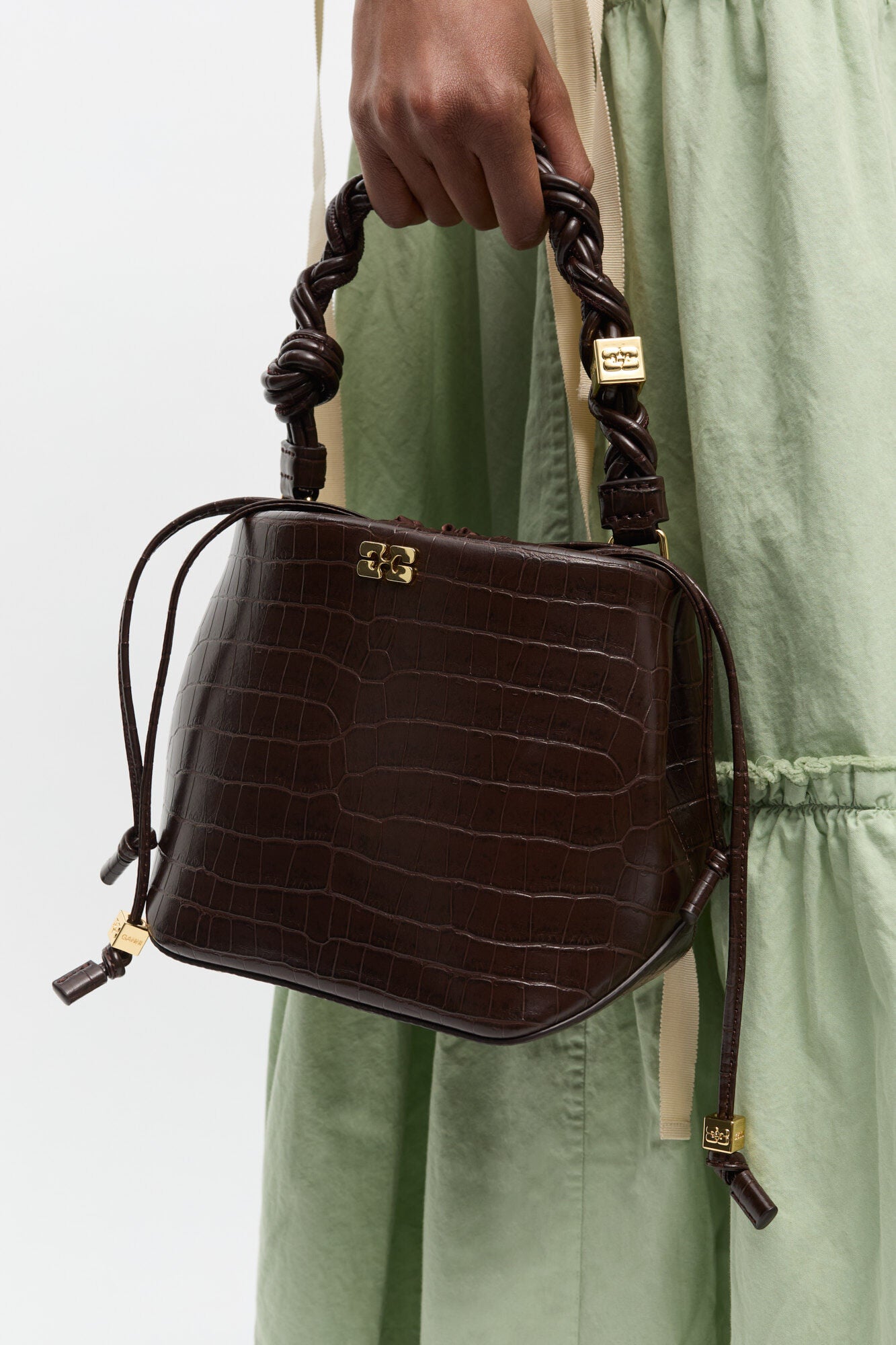 Sac Bou Bucket Croco