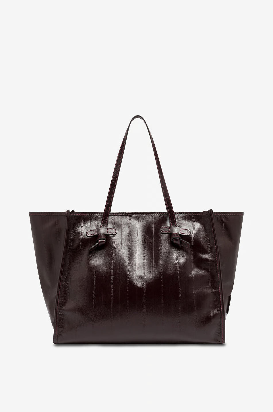 Cabas cuir froissé