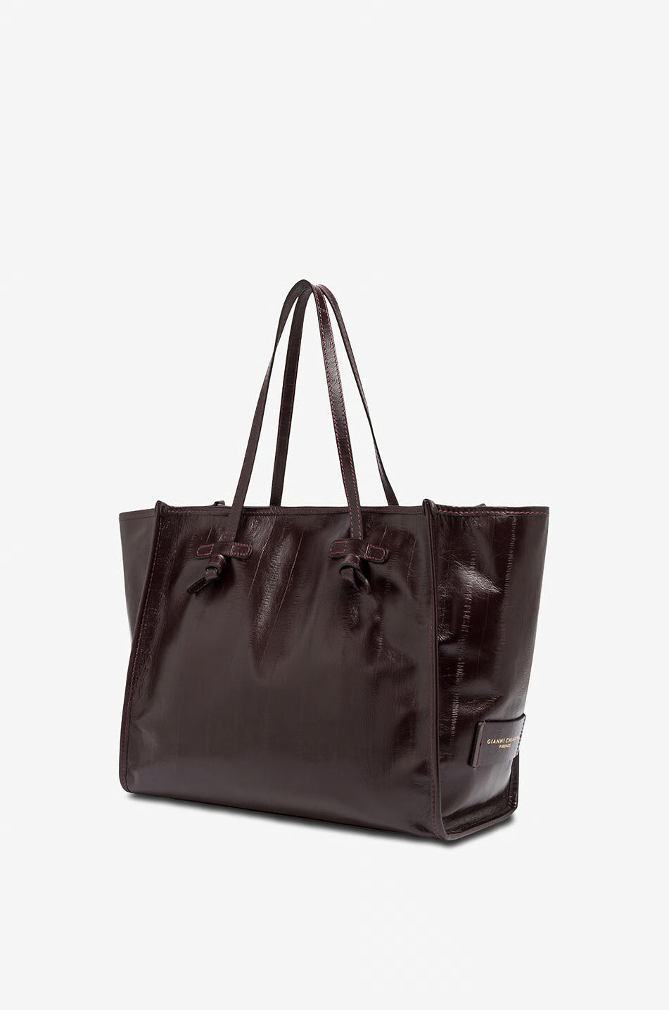 Cabas cuir froissé