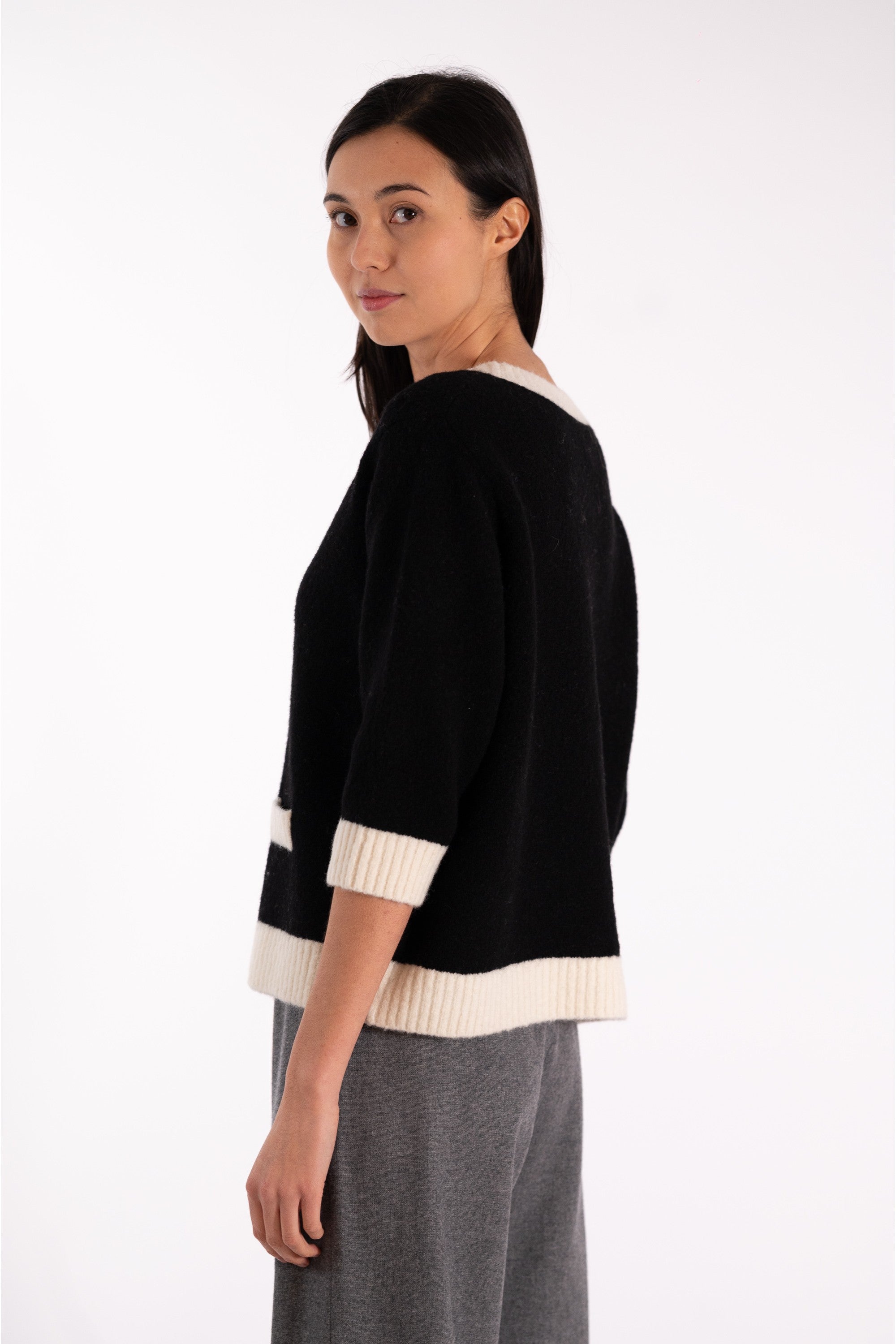 Cardigan bicolore GOYA