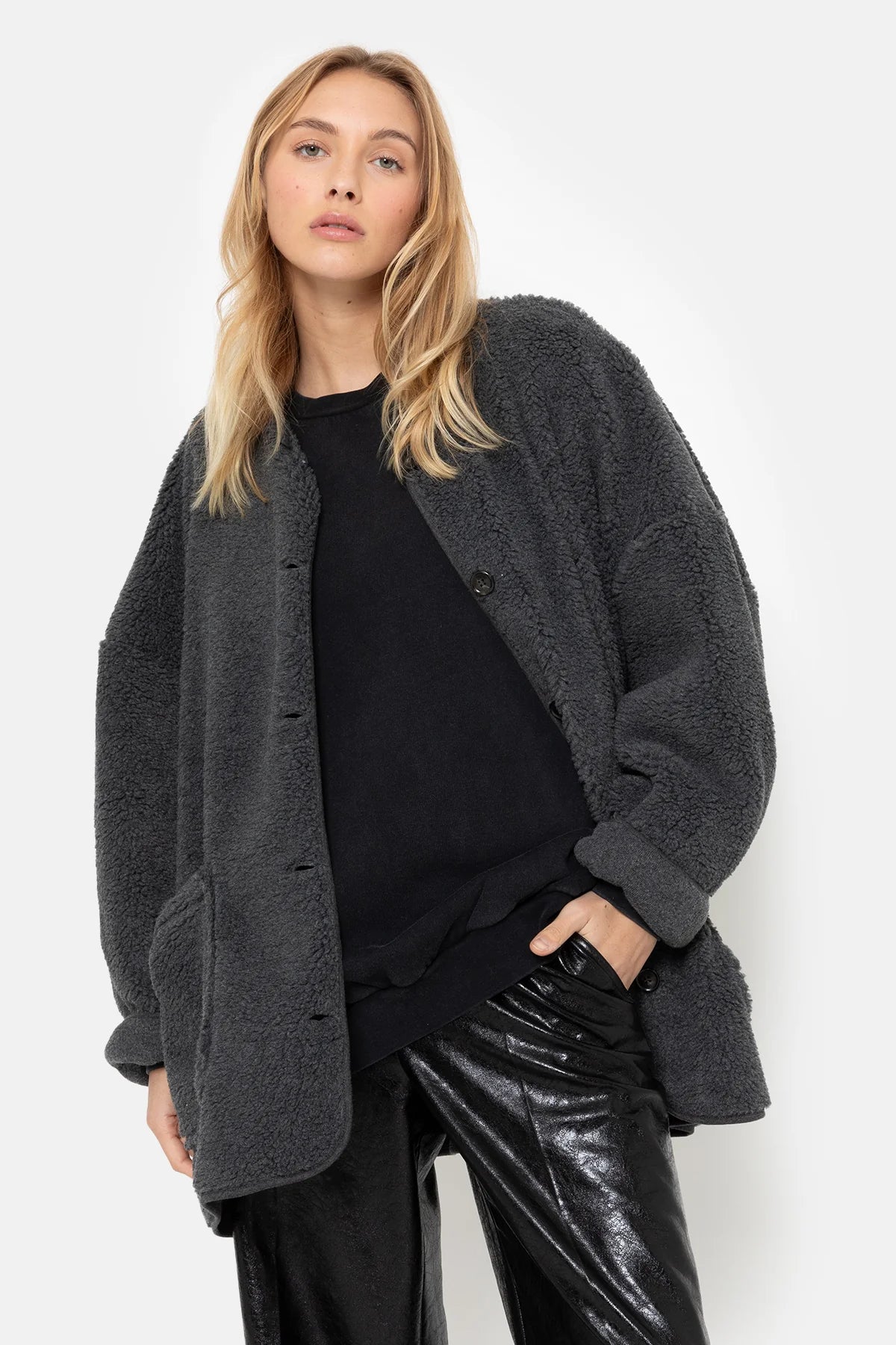Veste Oversize HANNAH Teddy