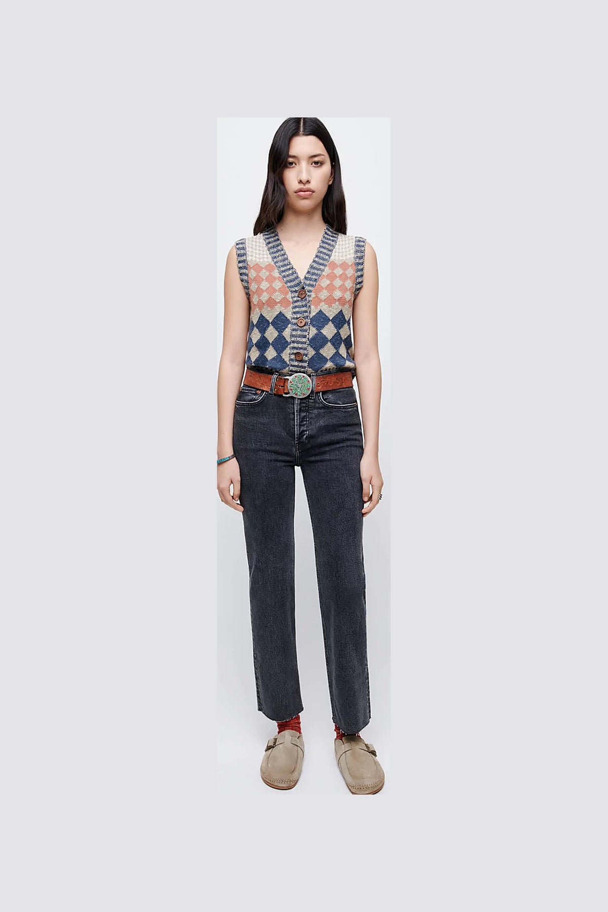 KACHELPIJPJEANS uit de jaren 70