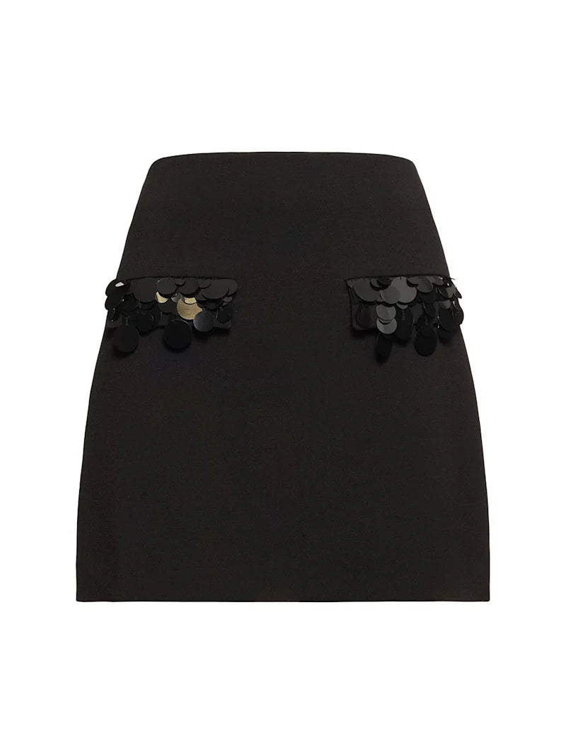 Short Skirt Jewel Pockets