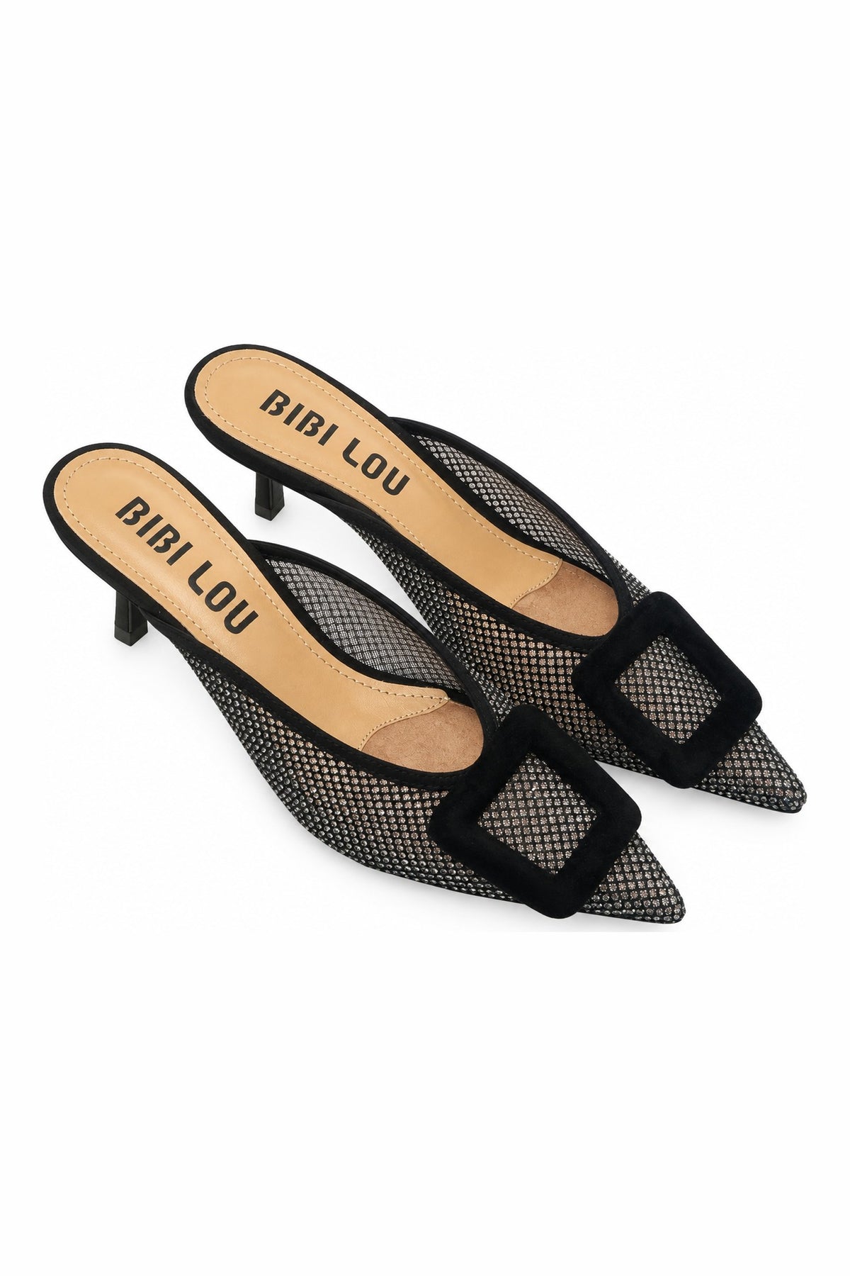 Mules résille à boucle Bibi Lou – vue de dessus