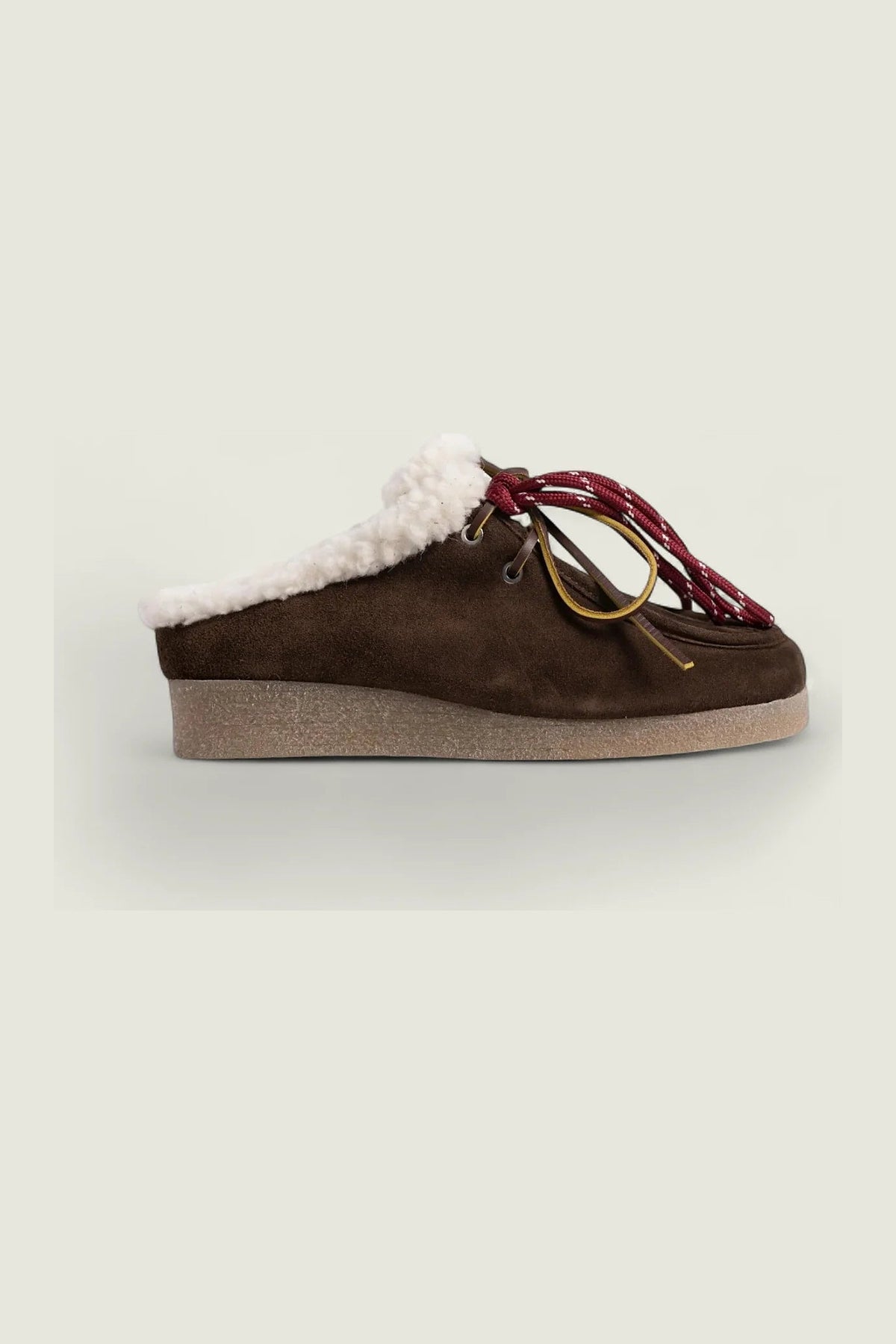Mules DOLOMITI suede fourrées