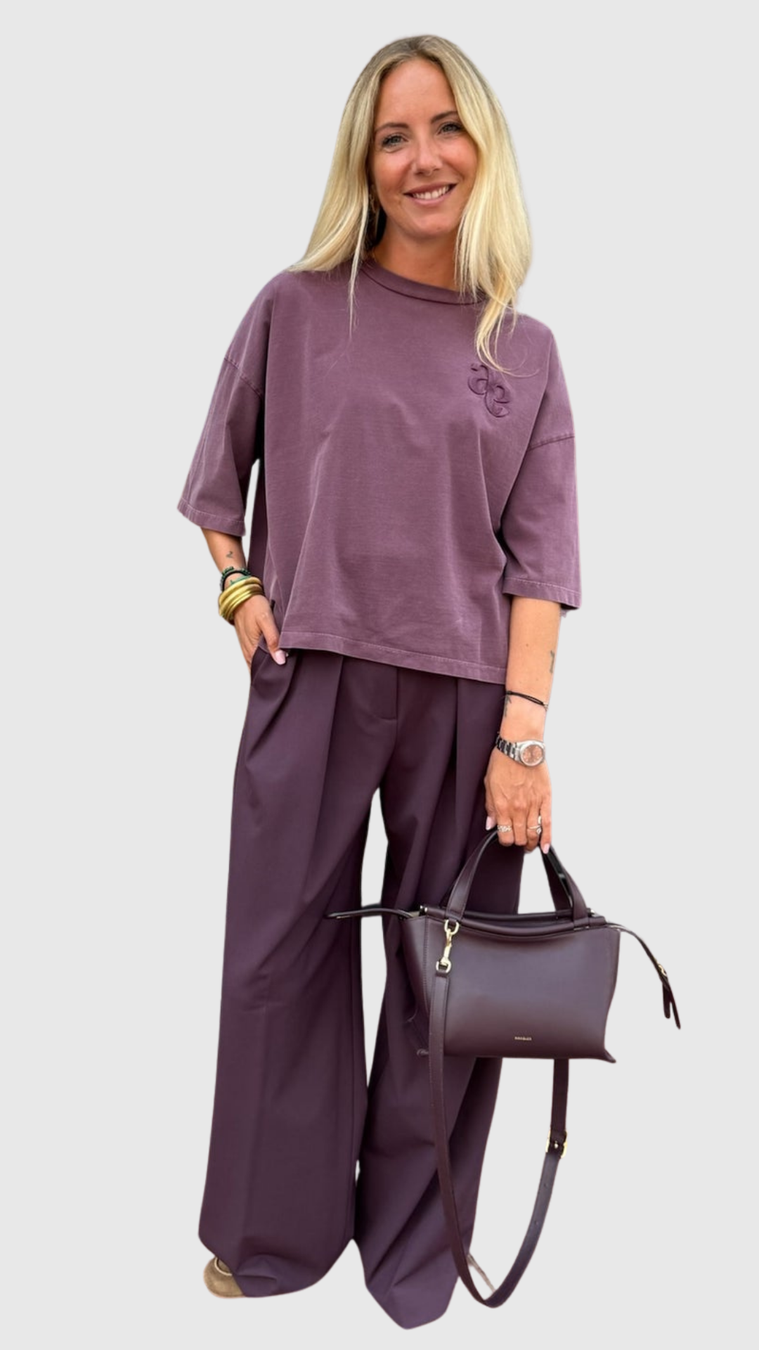 Pantalon Palazzo 2 Pinces