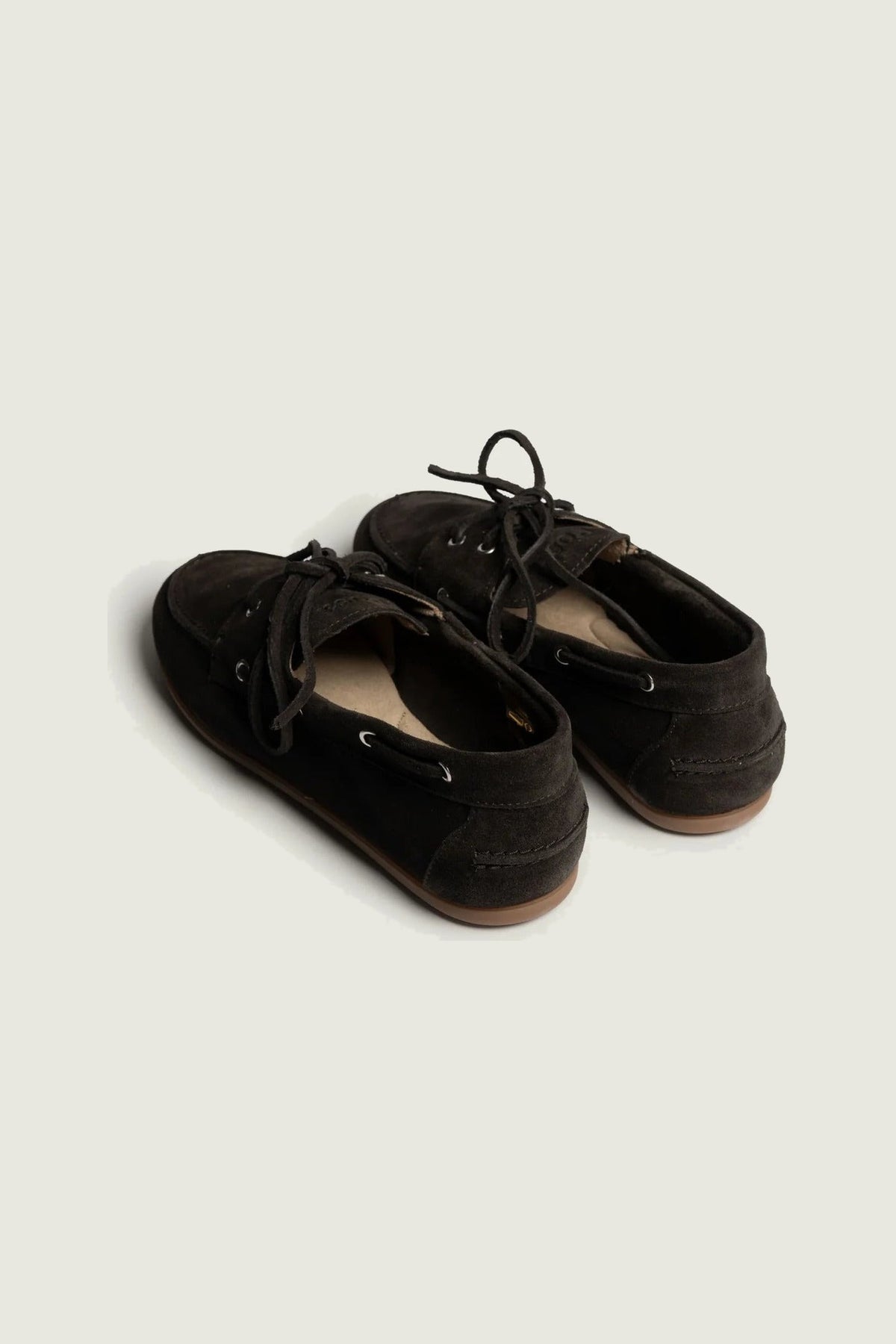 Mocassins en suède Posa, espresso, vue arrière