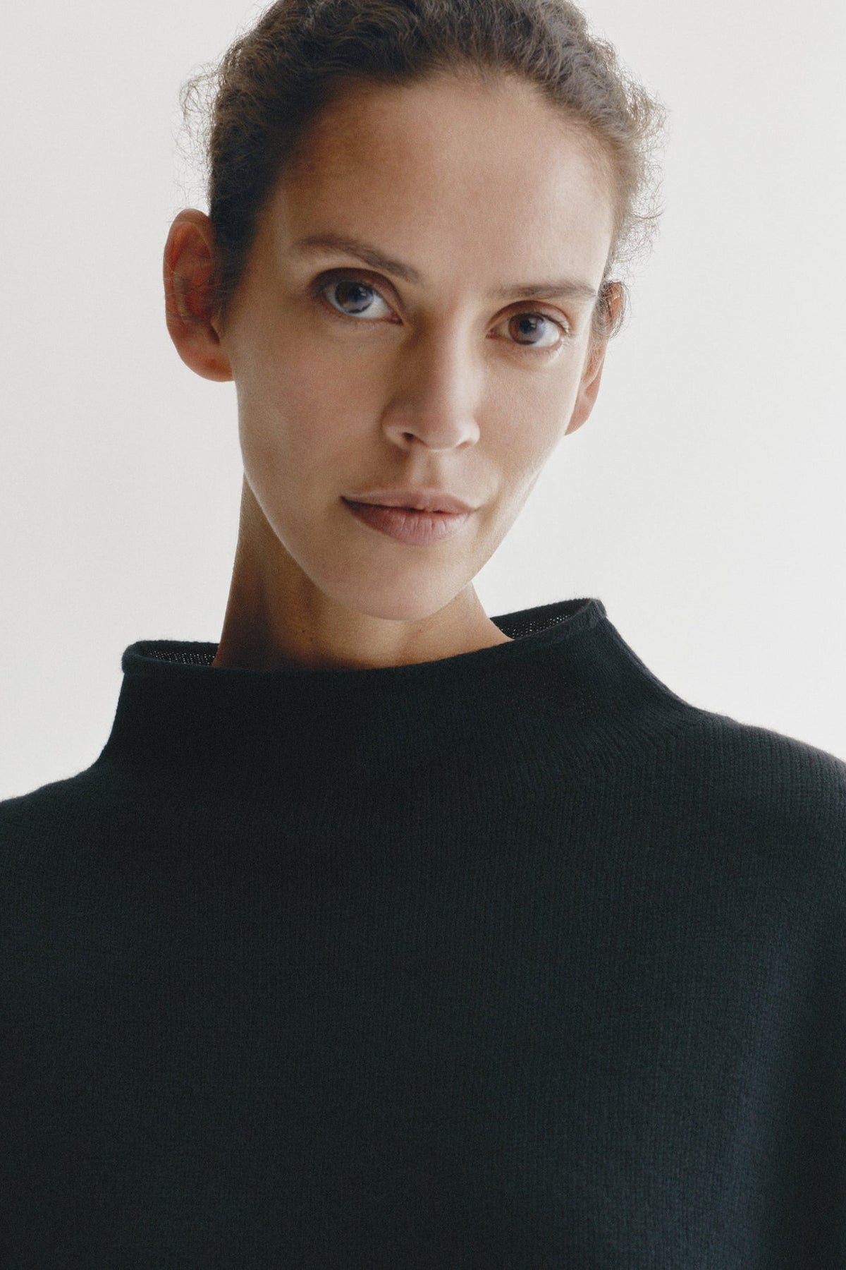 Pull col haut Sandy Lisa Yang – noir – vue 4