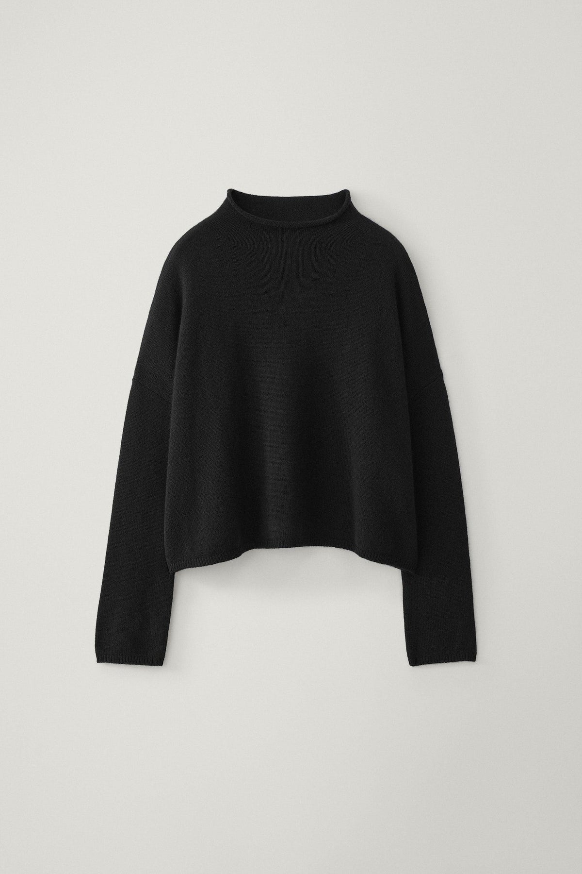 Pull col haut Sandy Lisa Yang – noir – vue 5
