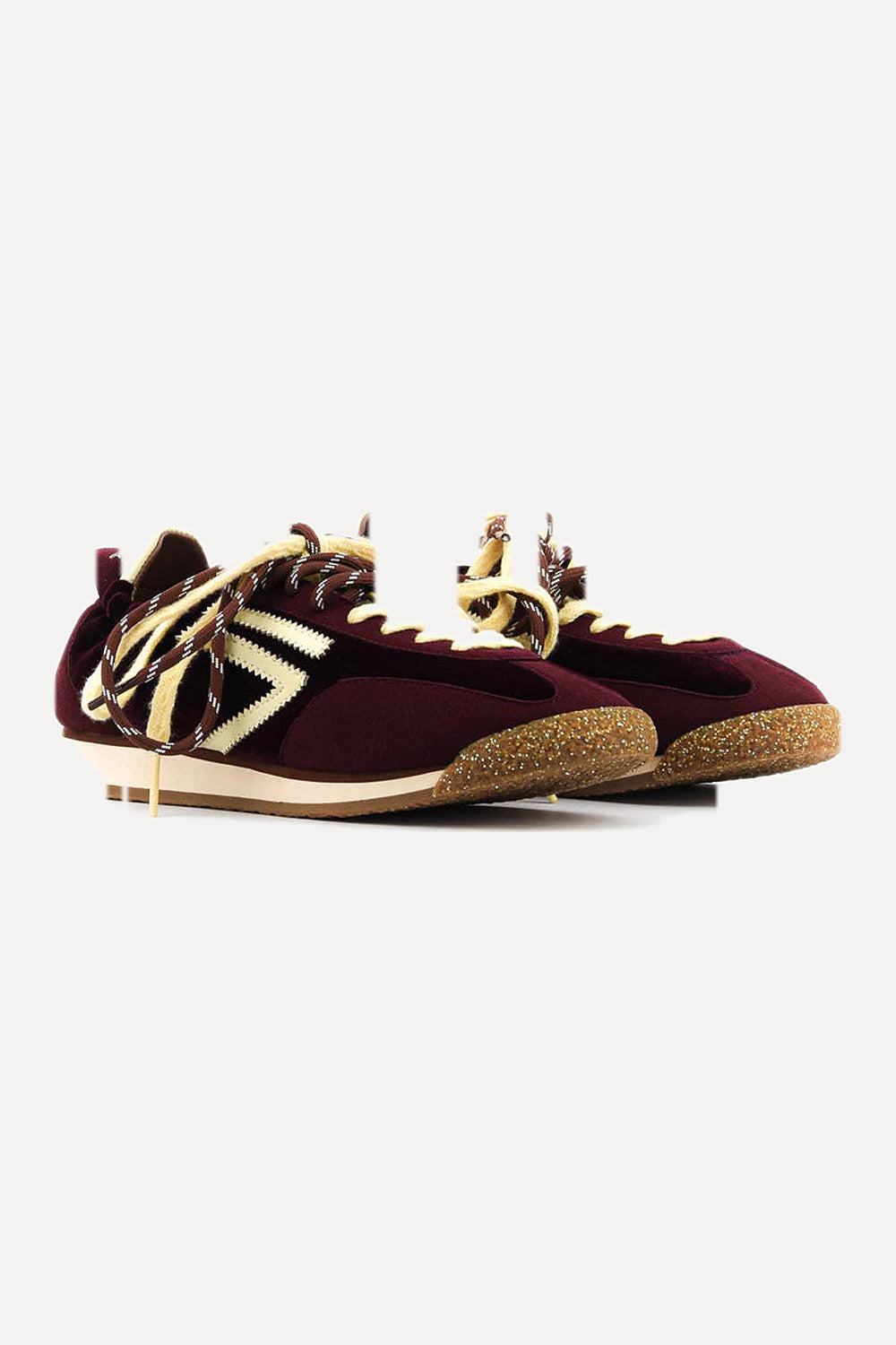 Puraai Baskets Panther Velvet bordeaux