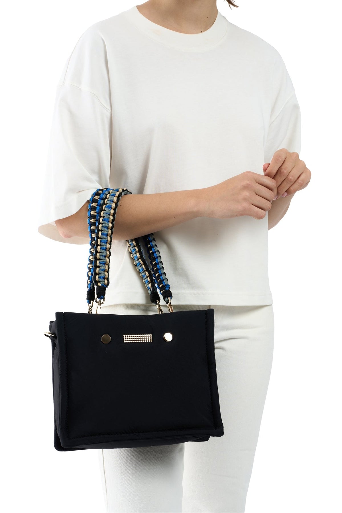 Sac Mini Flex Nylon noir Clio Goldbrenner