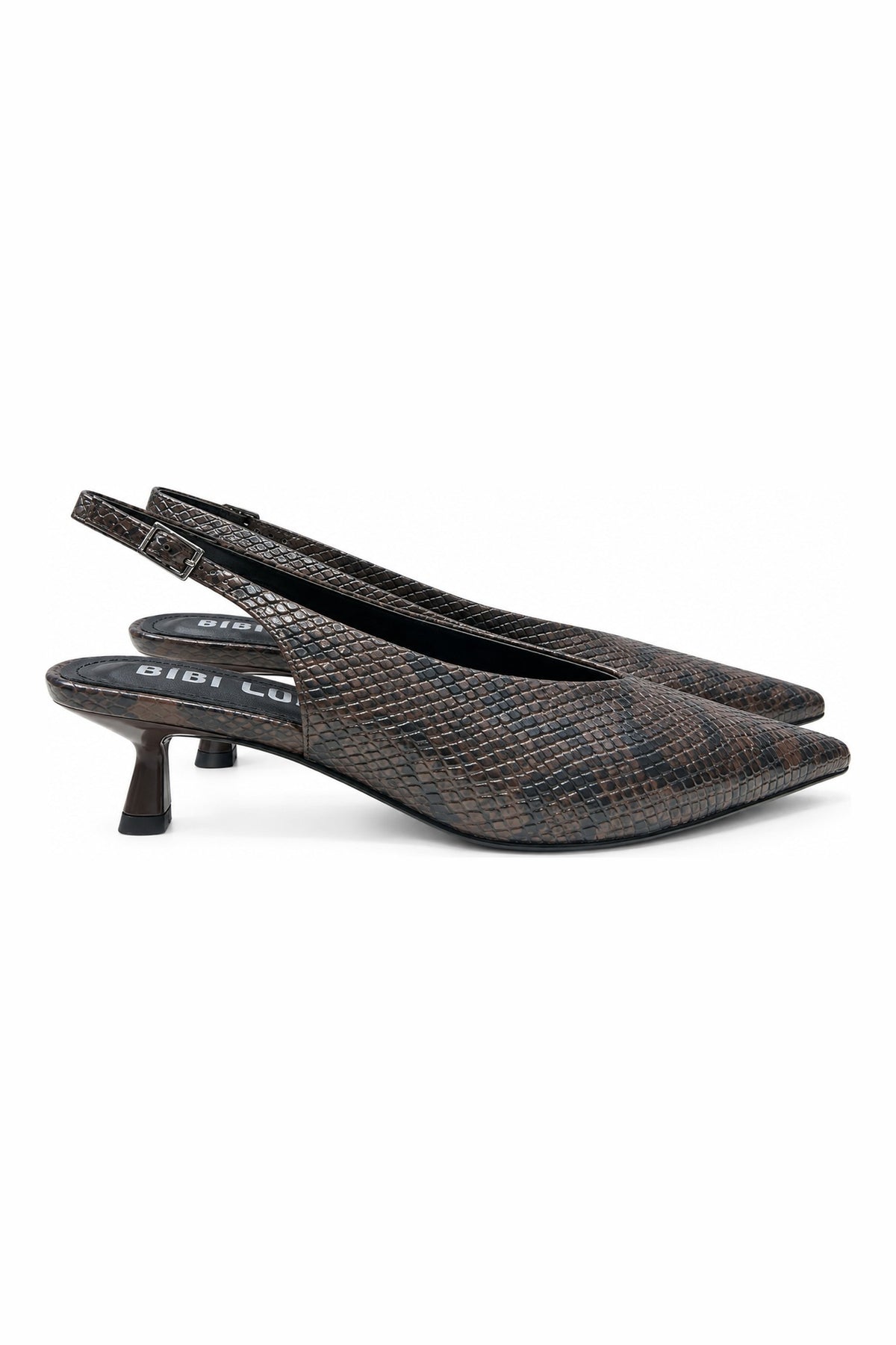 Slingbacks effet python Bibi Lou – profil