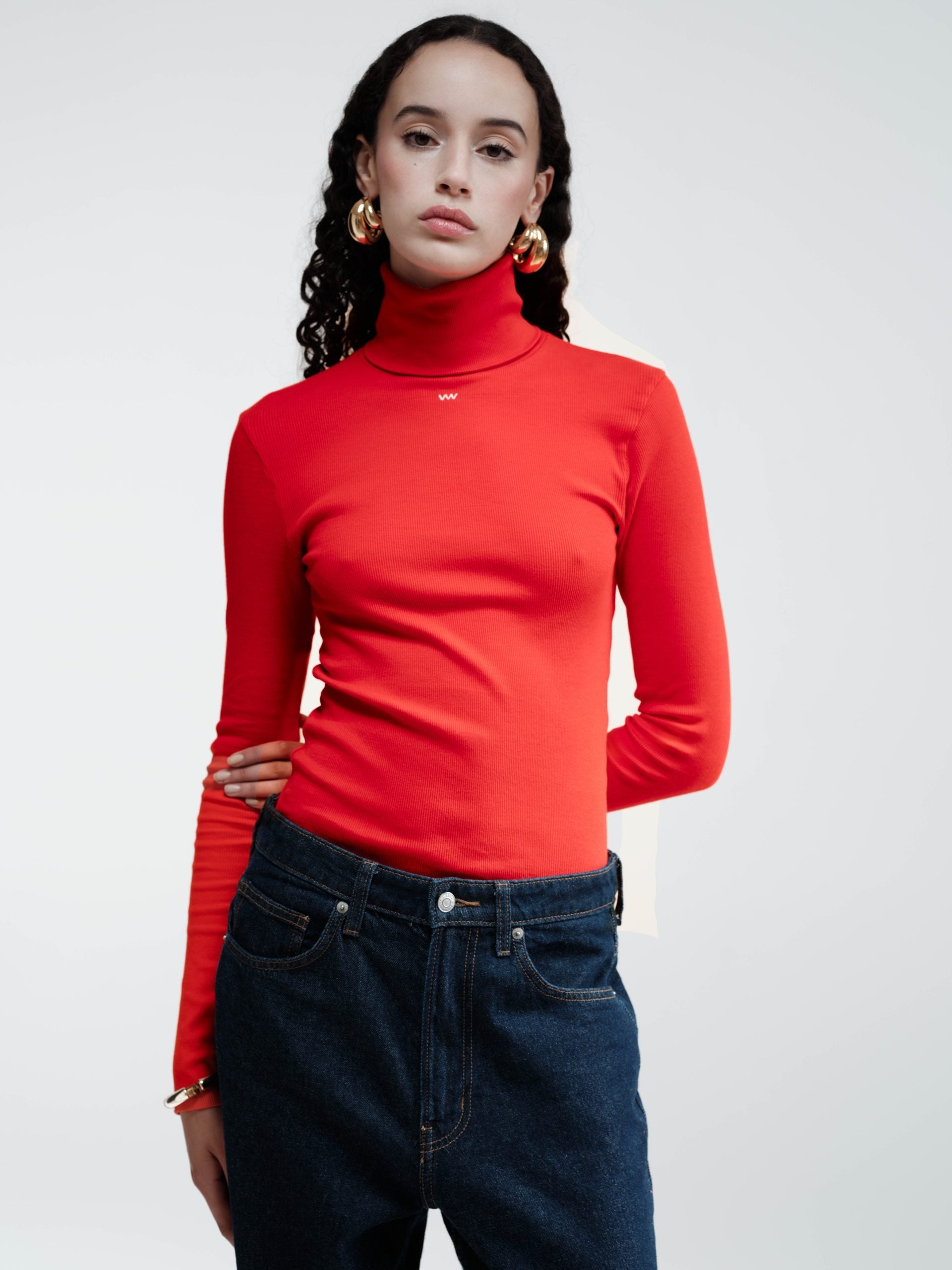 WAVYISH Turtleneck Sweater